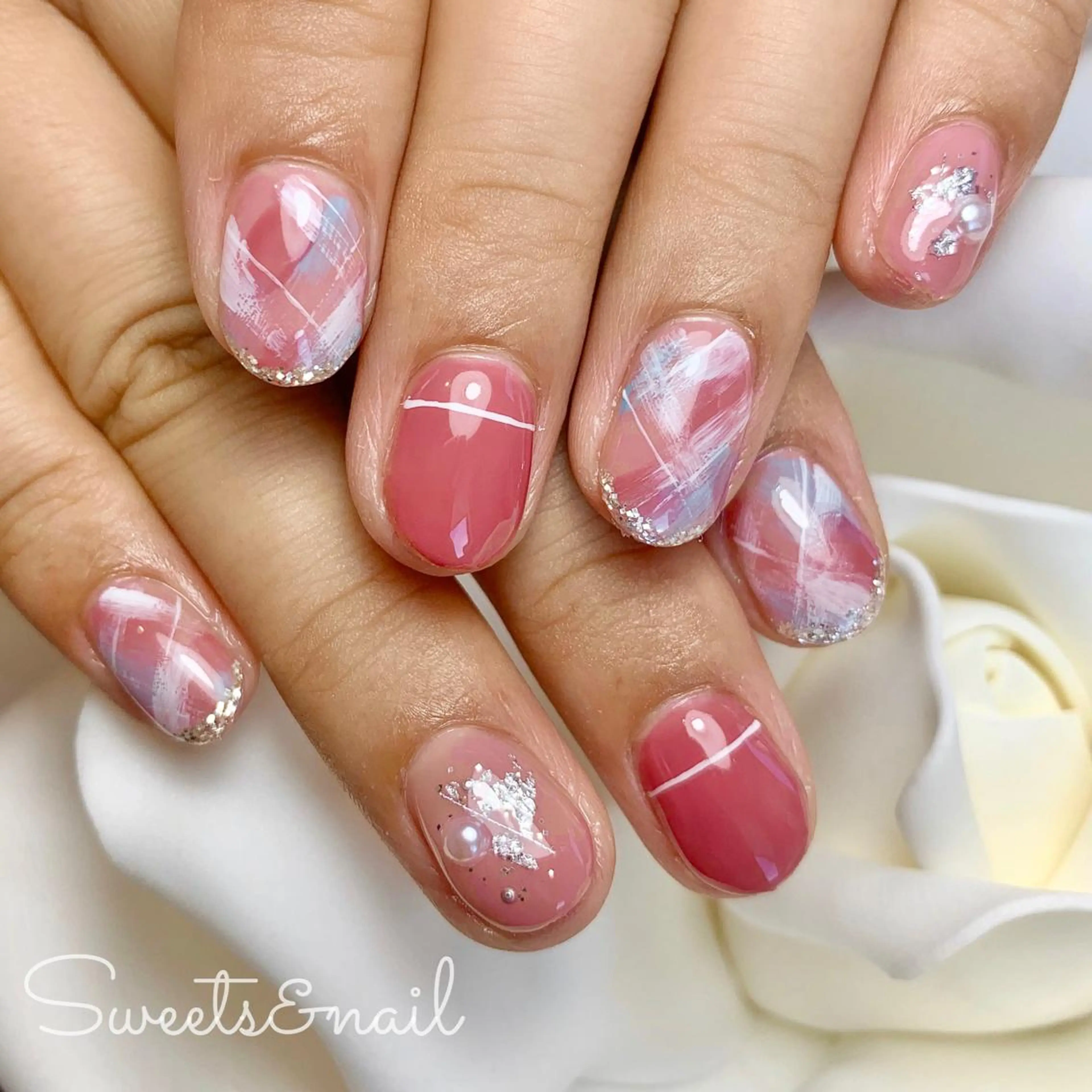 ネイル ジェルネイル Sweets＆ nail みなこのネイルデザイン