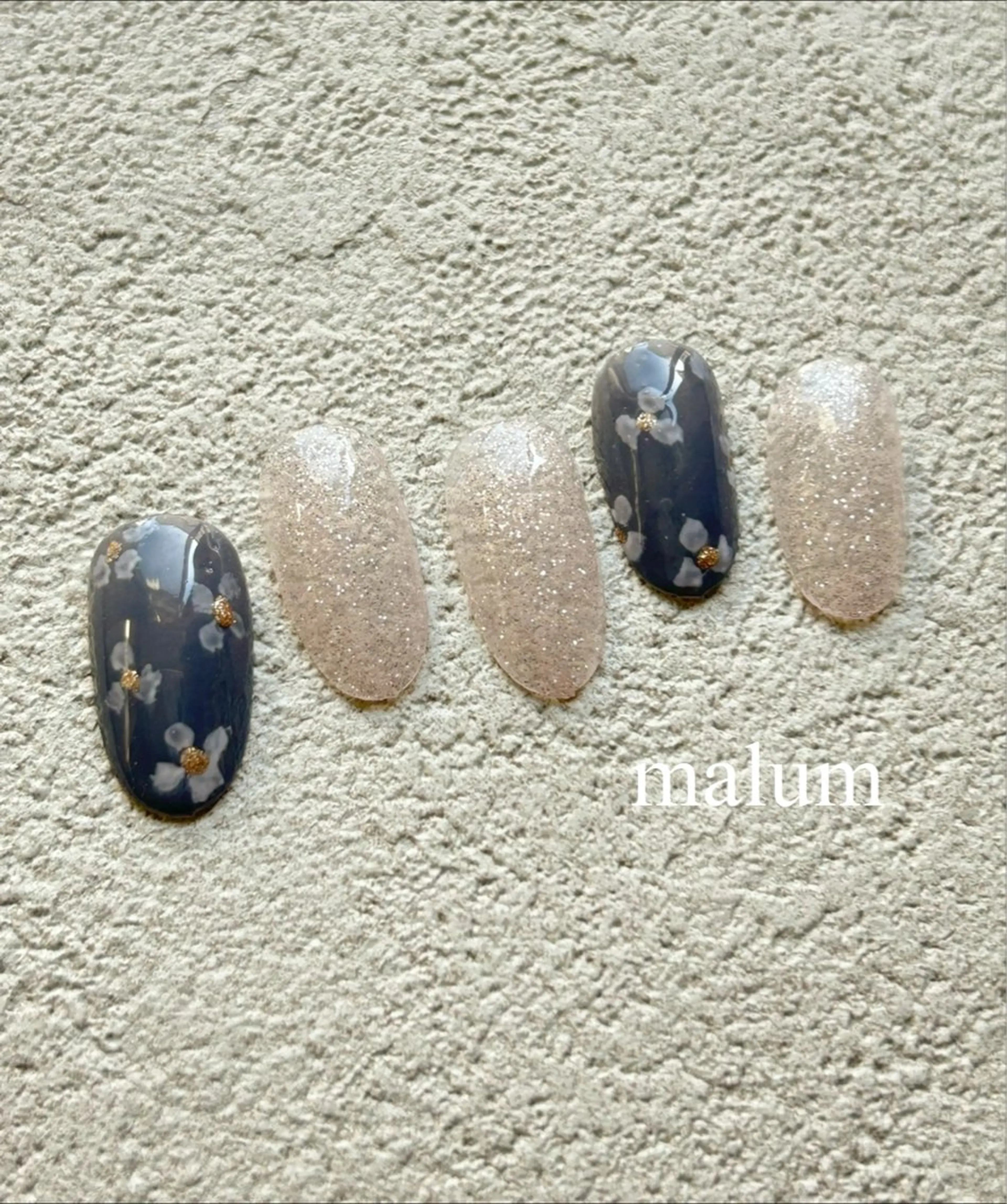 ネイル フラッシュネイル ハンドネイル malum nailのネイルデザイン