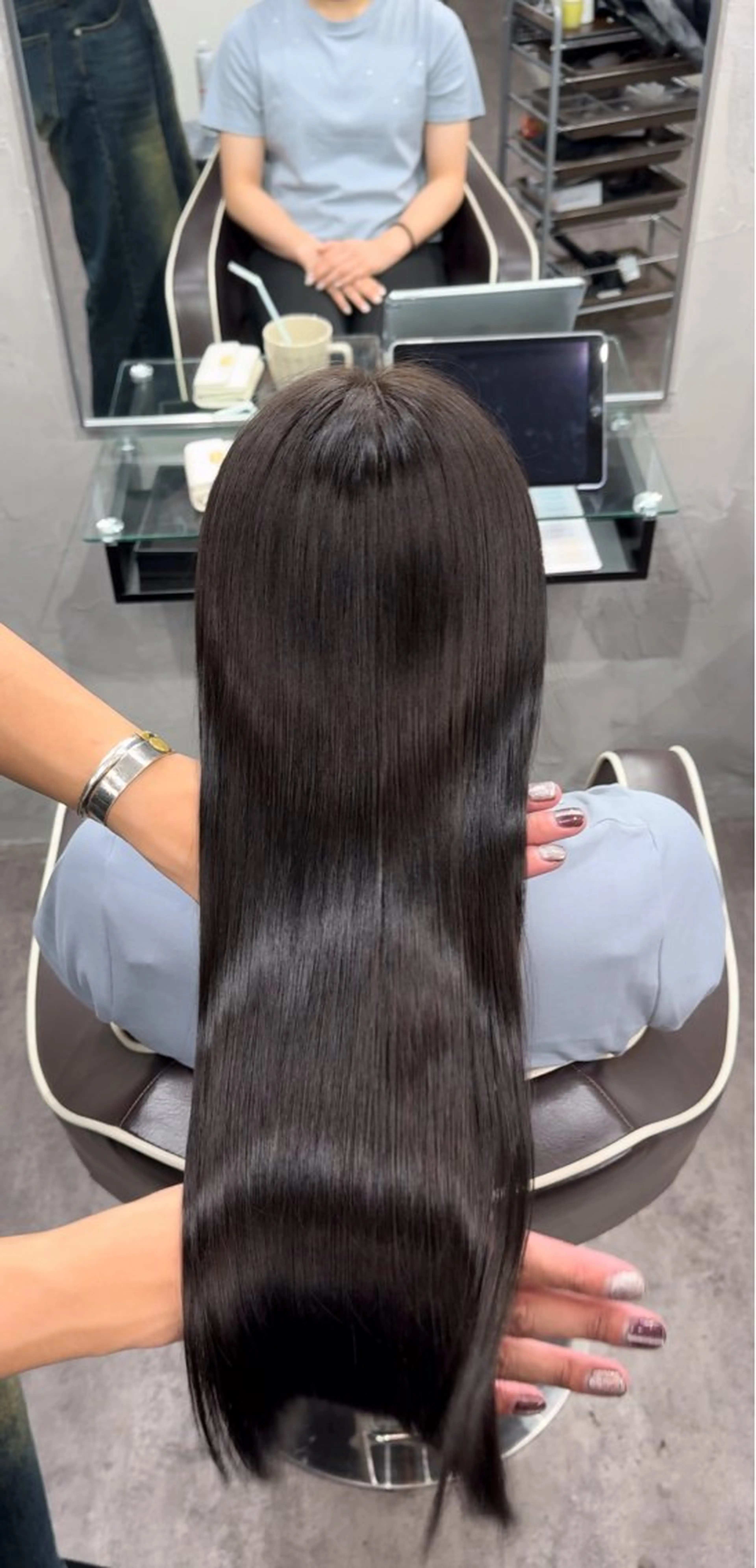 ロング カラー 髪質改善 ロング トリートメント NEOSALON Blast所属・デザイン/美髪カラー 艶職人/福井SHUNのヘアスタイル