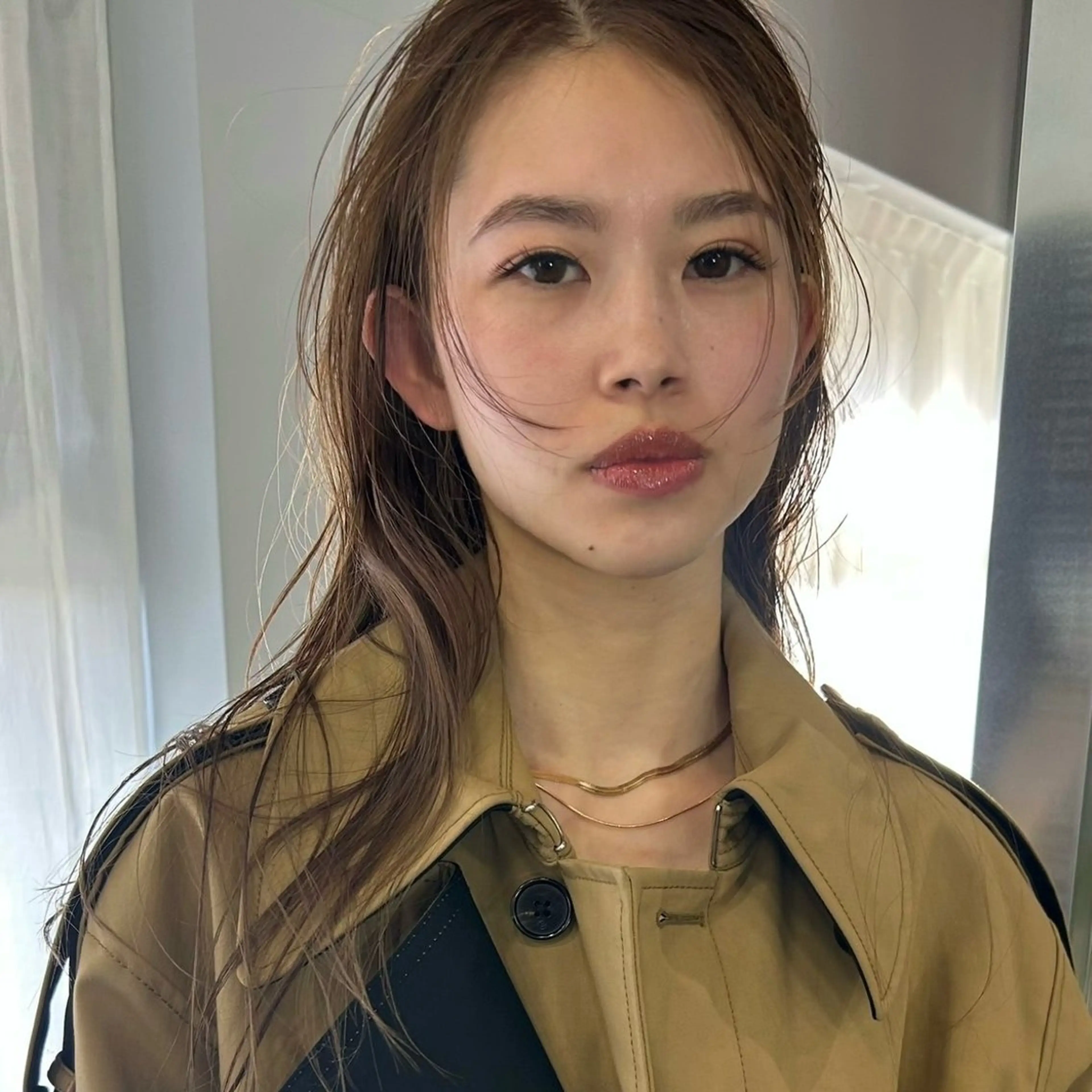 ロング カット パーマ ［　］ Shiroのヘアスタイル