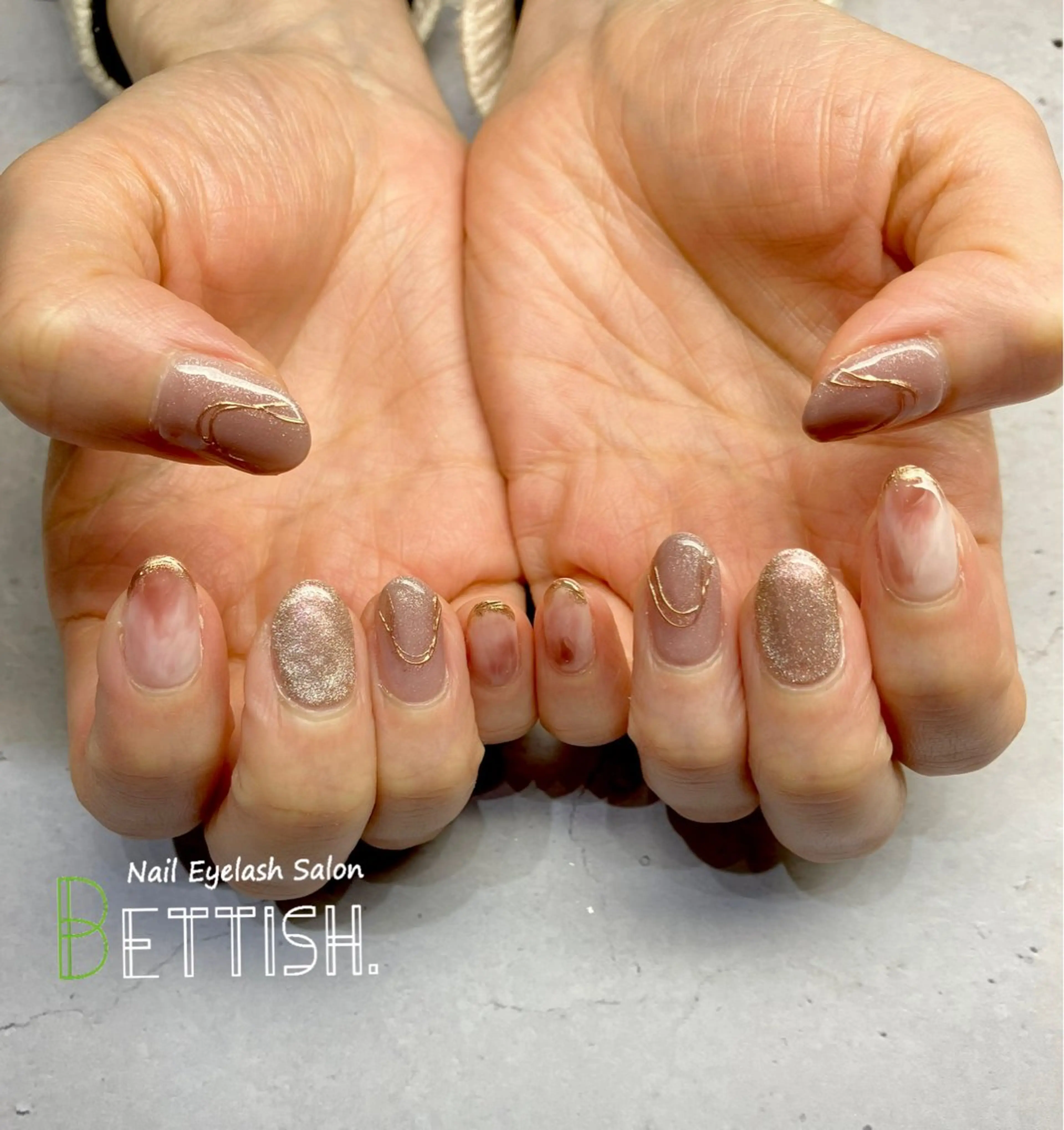 ネイル ハンドネイル BETTISH. KUMIKO☺︎︎のネイルデザイン