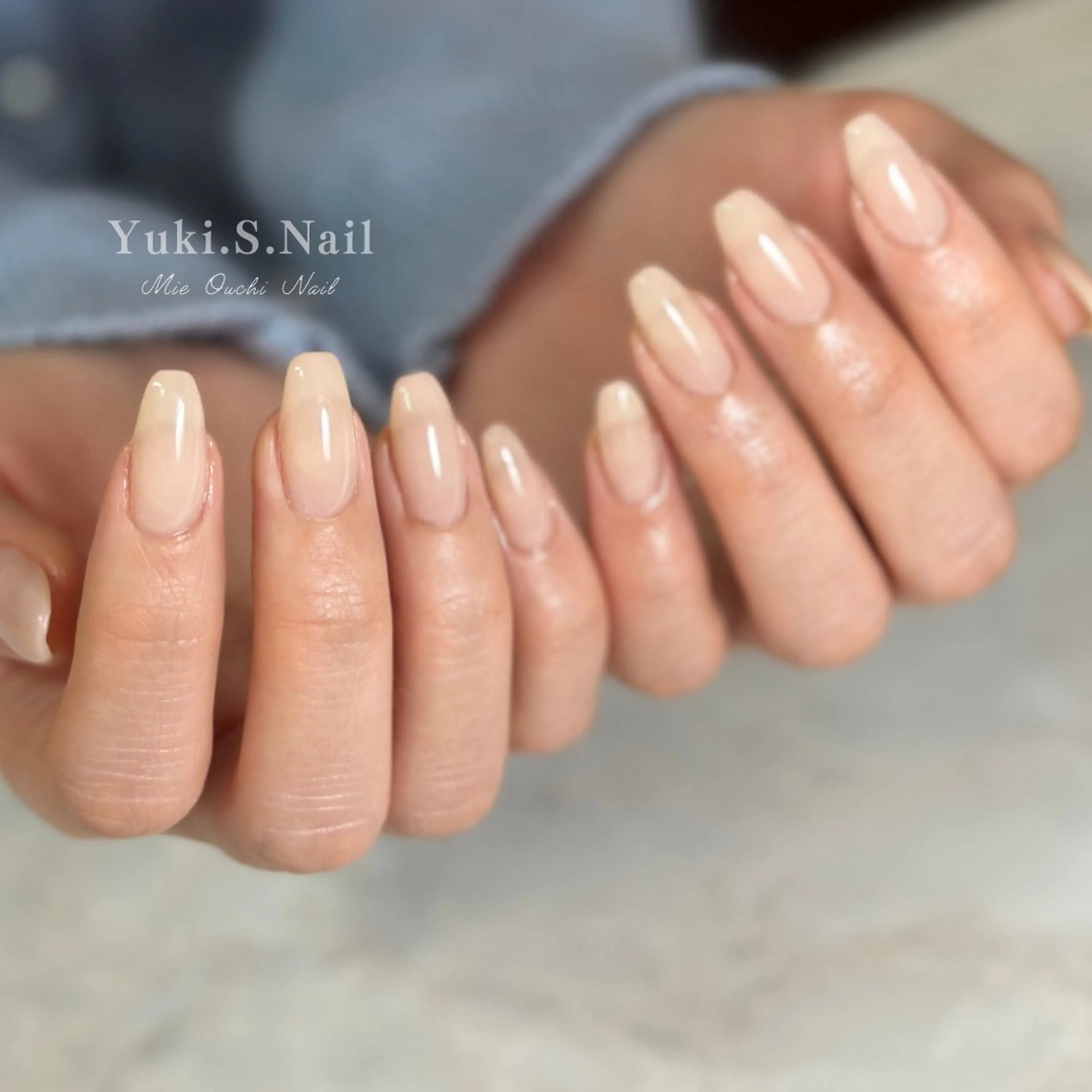 ロング ハンドネイル Yuki S.Nailのネイルデザイン