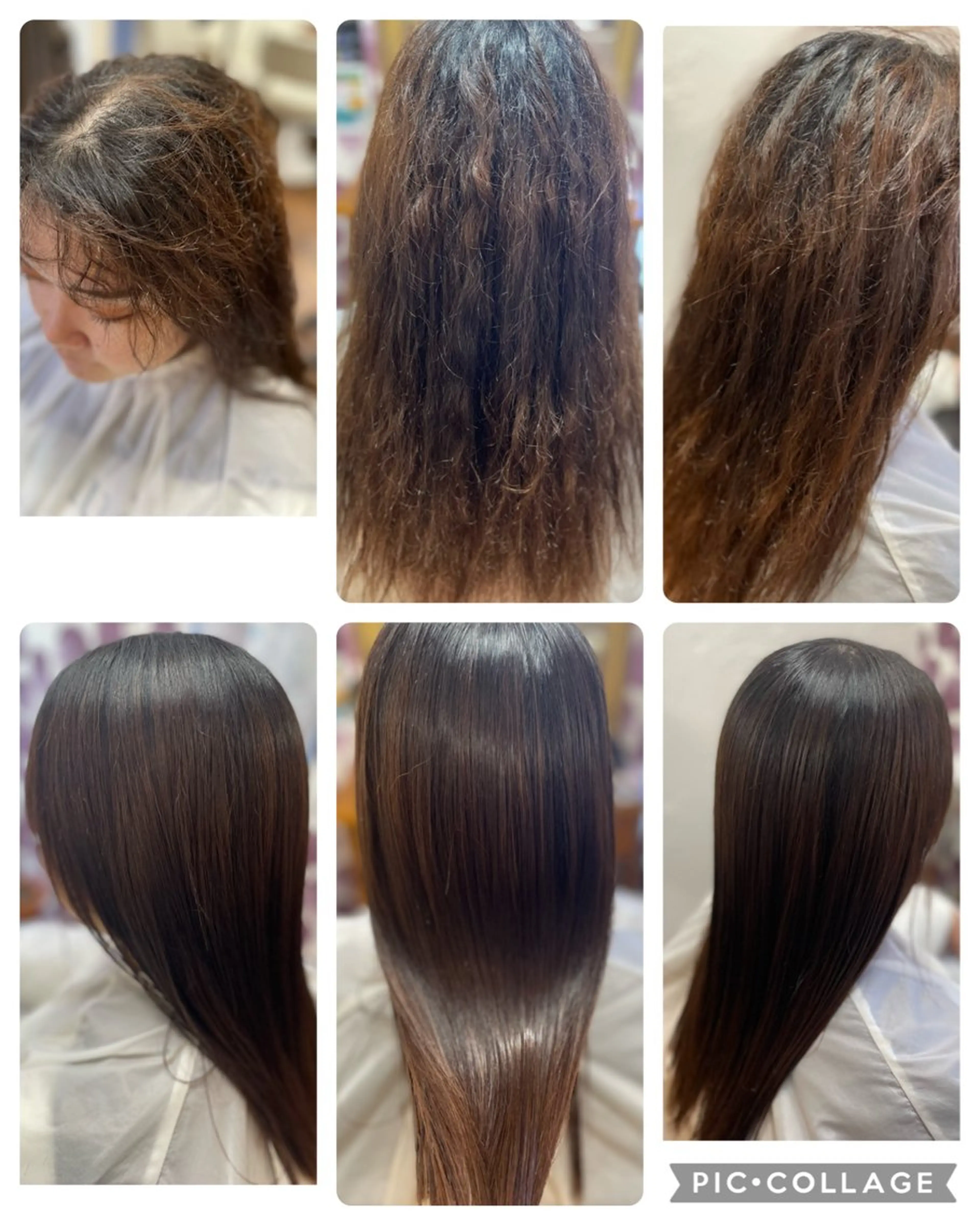 ロング くせ毛 縮毛矯正 Bibide-Babide豊田【ビビデバビデ】所属・Bibide- Babide艶髪のヘアスタイル