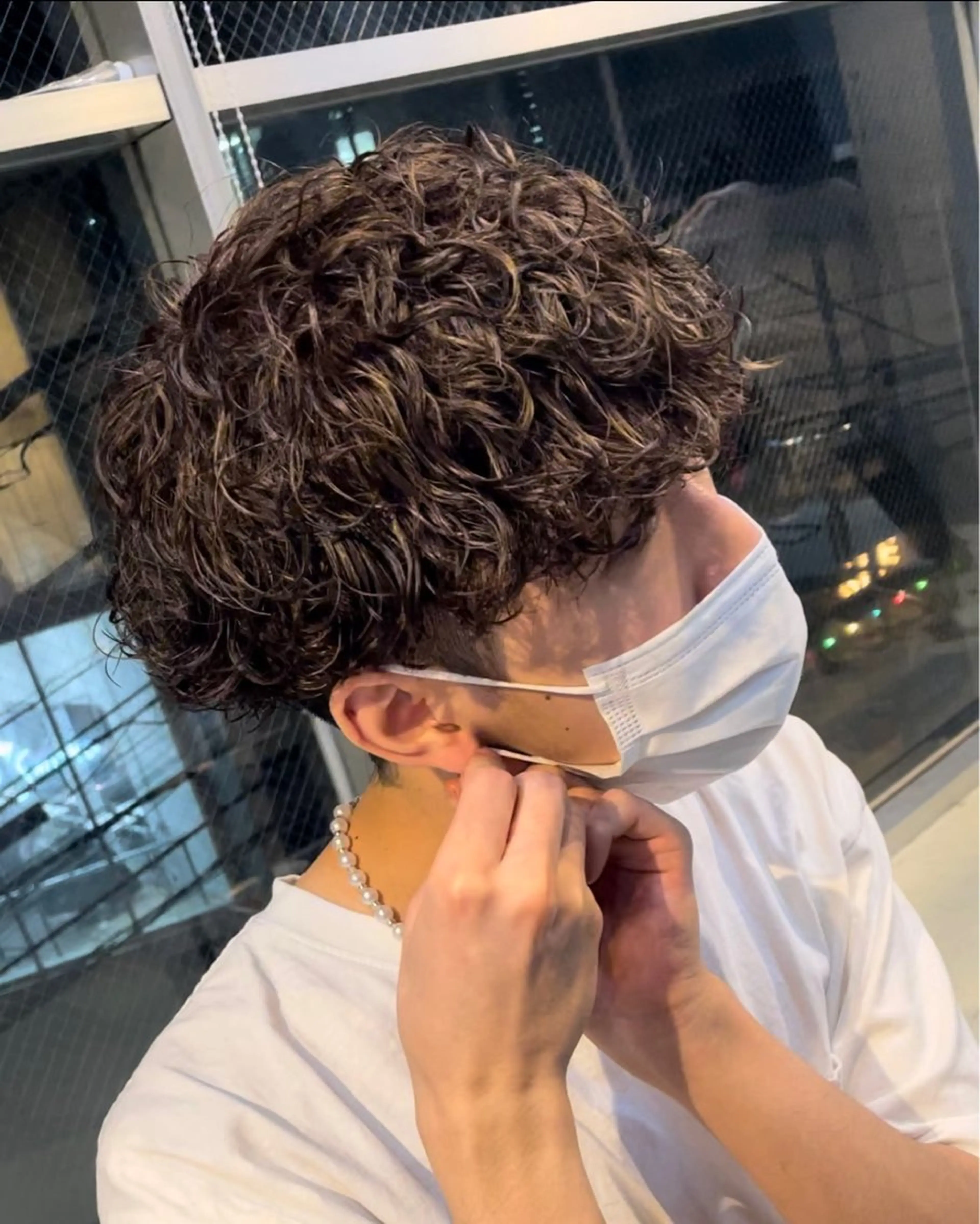 ショート パーマ カット パーマ 🌿美髪縮毛矯正 のプロ安川🌿のヘアスタイル