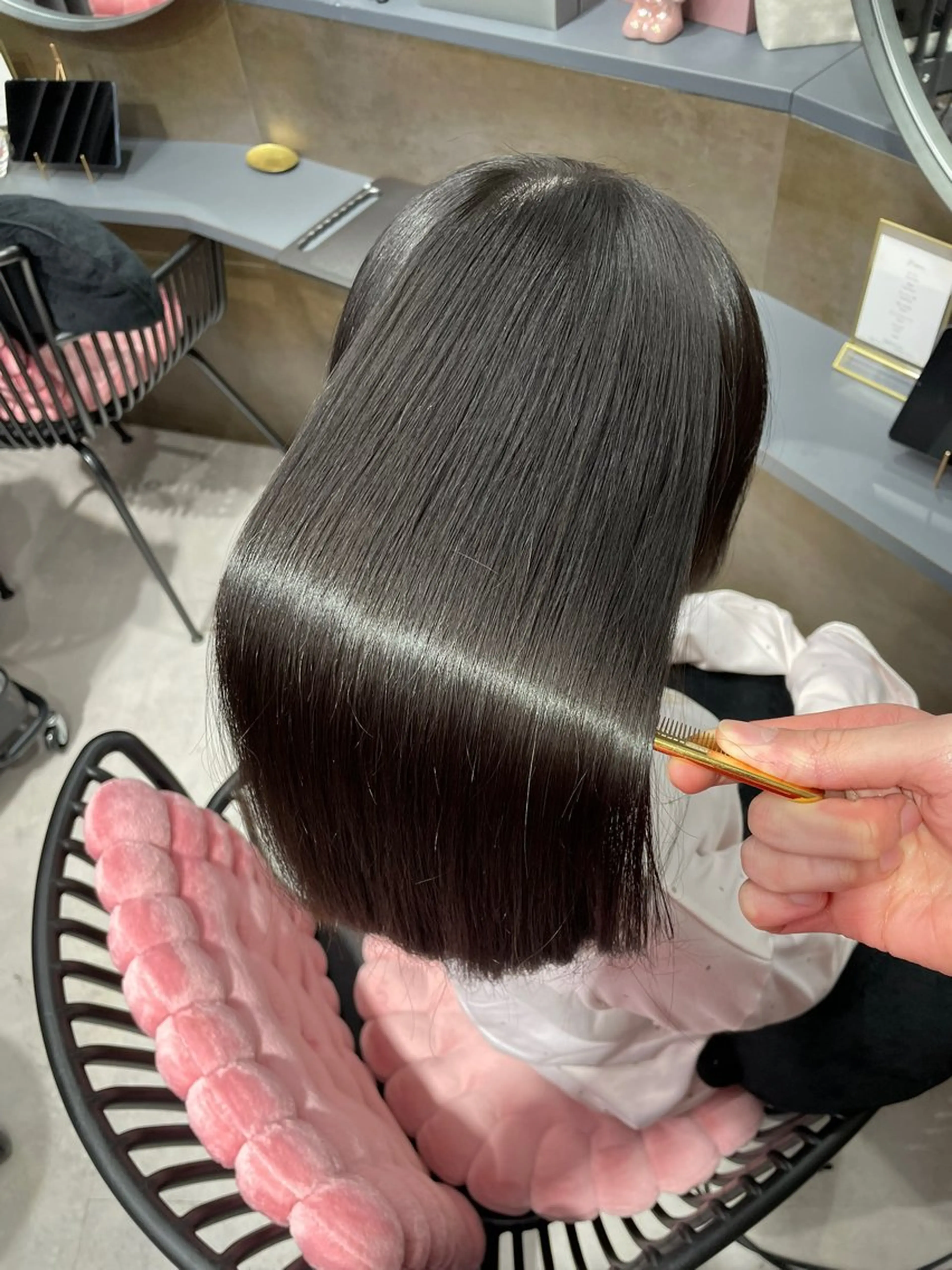 ロング 半個室サロンyoures hair 髪質改善トリートメント東新宿店所属・榊原竜弥 髪質改善/美髪作りのヘアスタイル