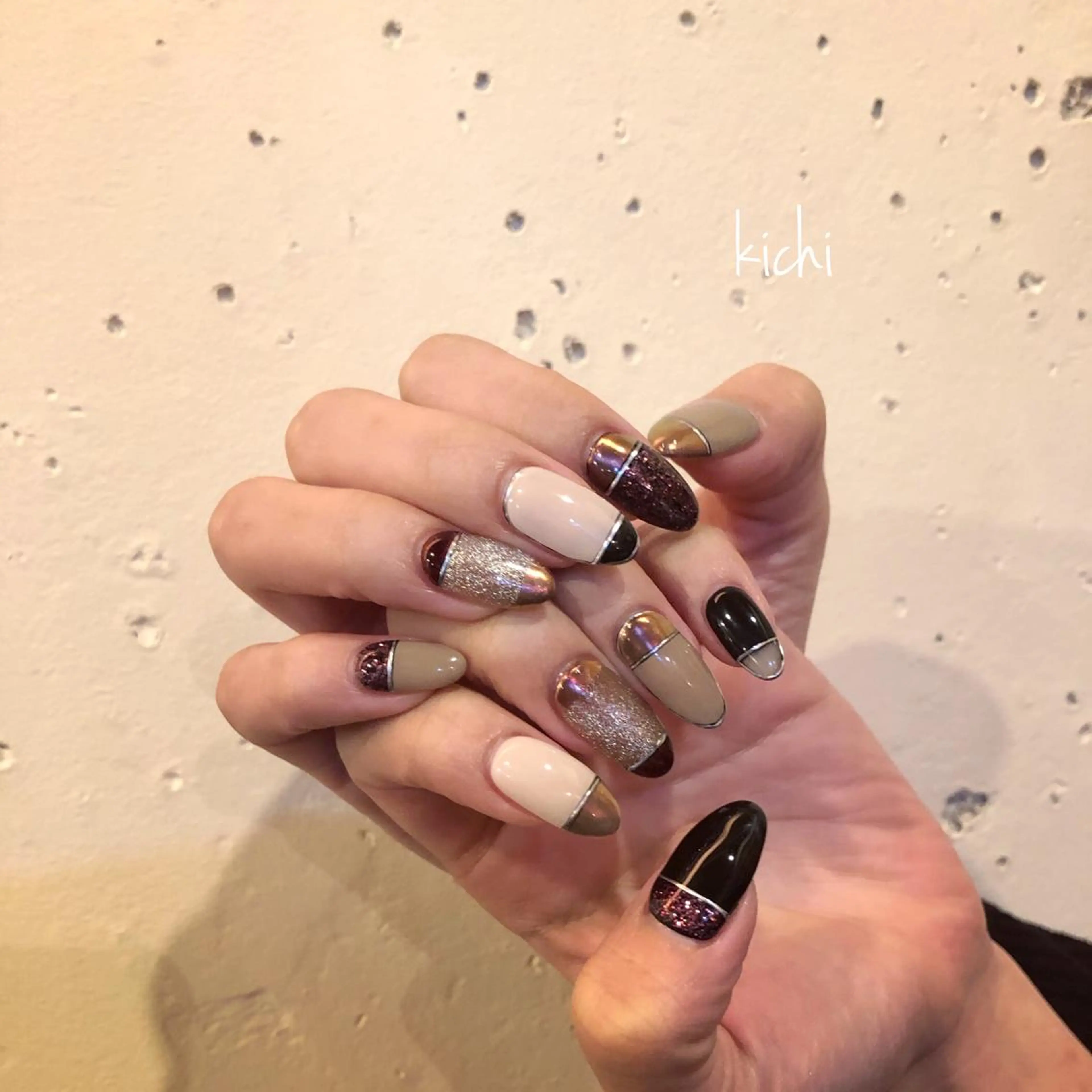 ネイル kichi･:* みじゅのネイルデザイン