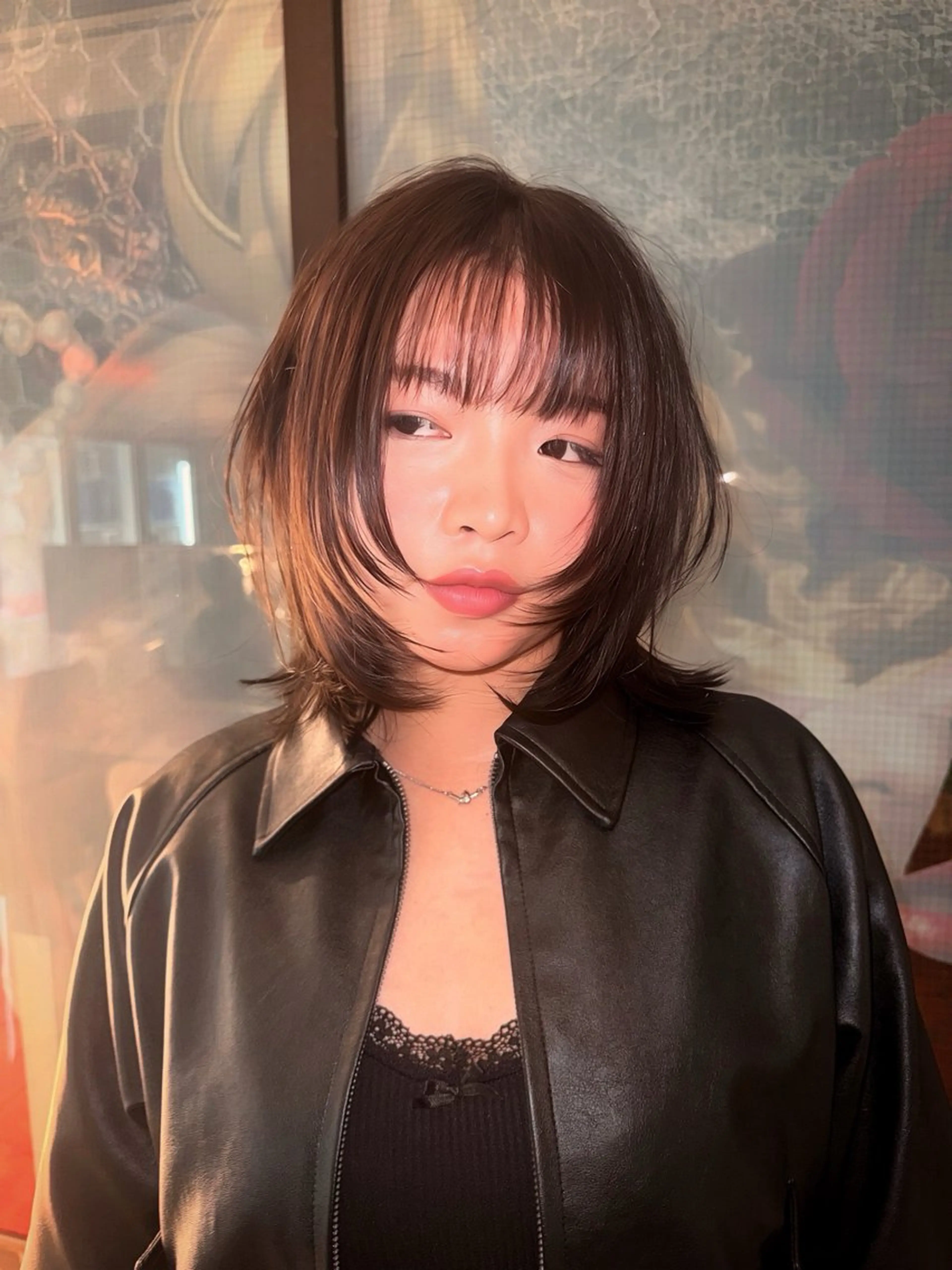 ミディアム ヘアカラー トリートメント AIRA/ブリーチ ‪/透明感カラーのヘアスタイル