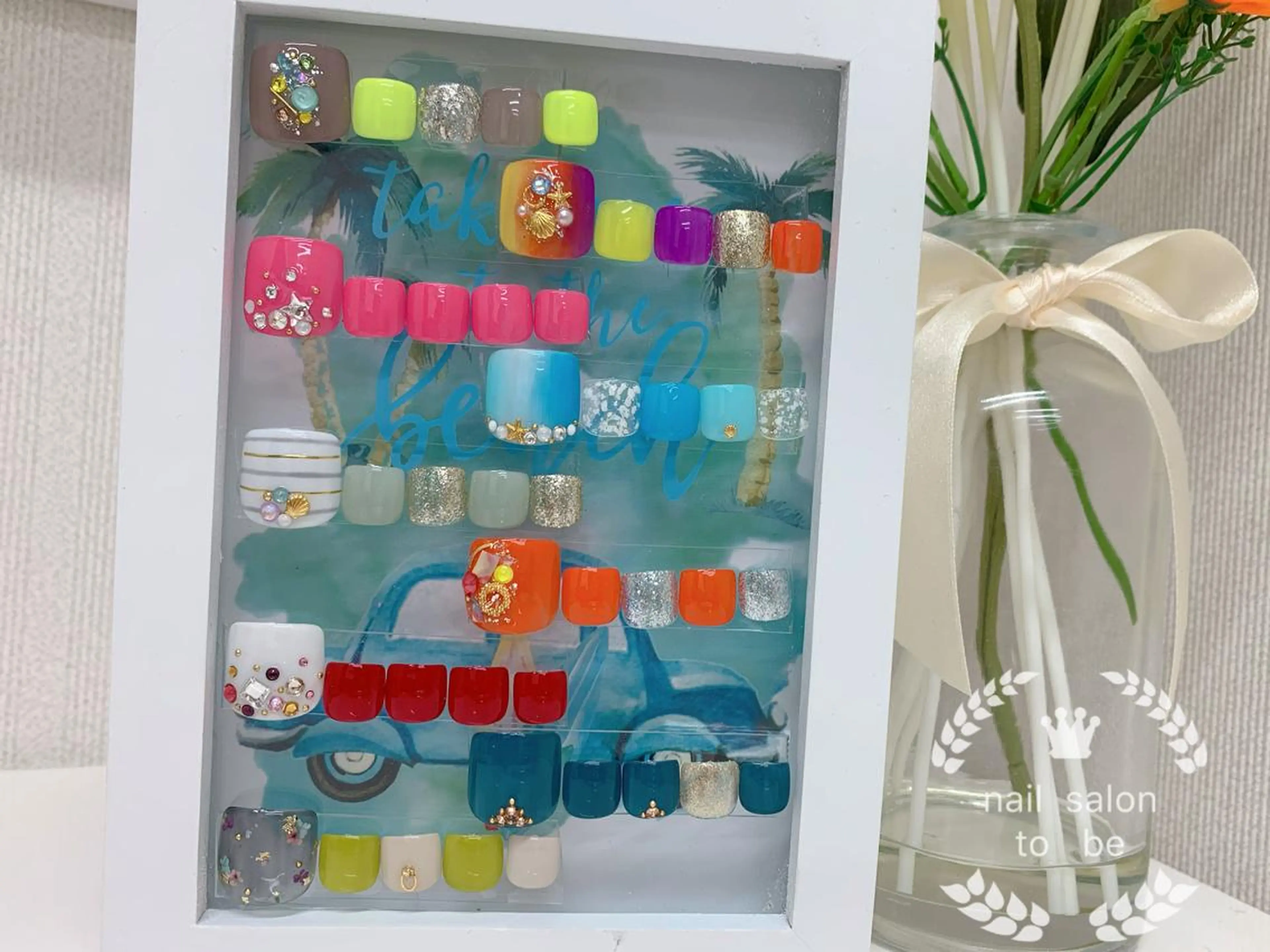 ネイル フットネイル Nail Salon To Beのネイルデザイン