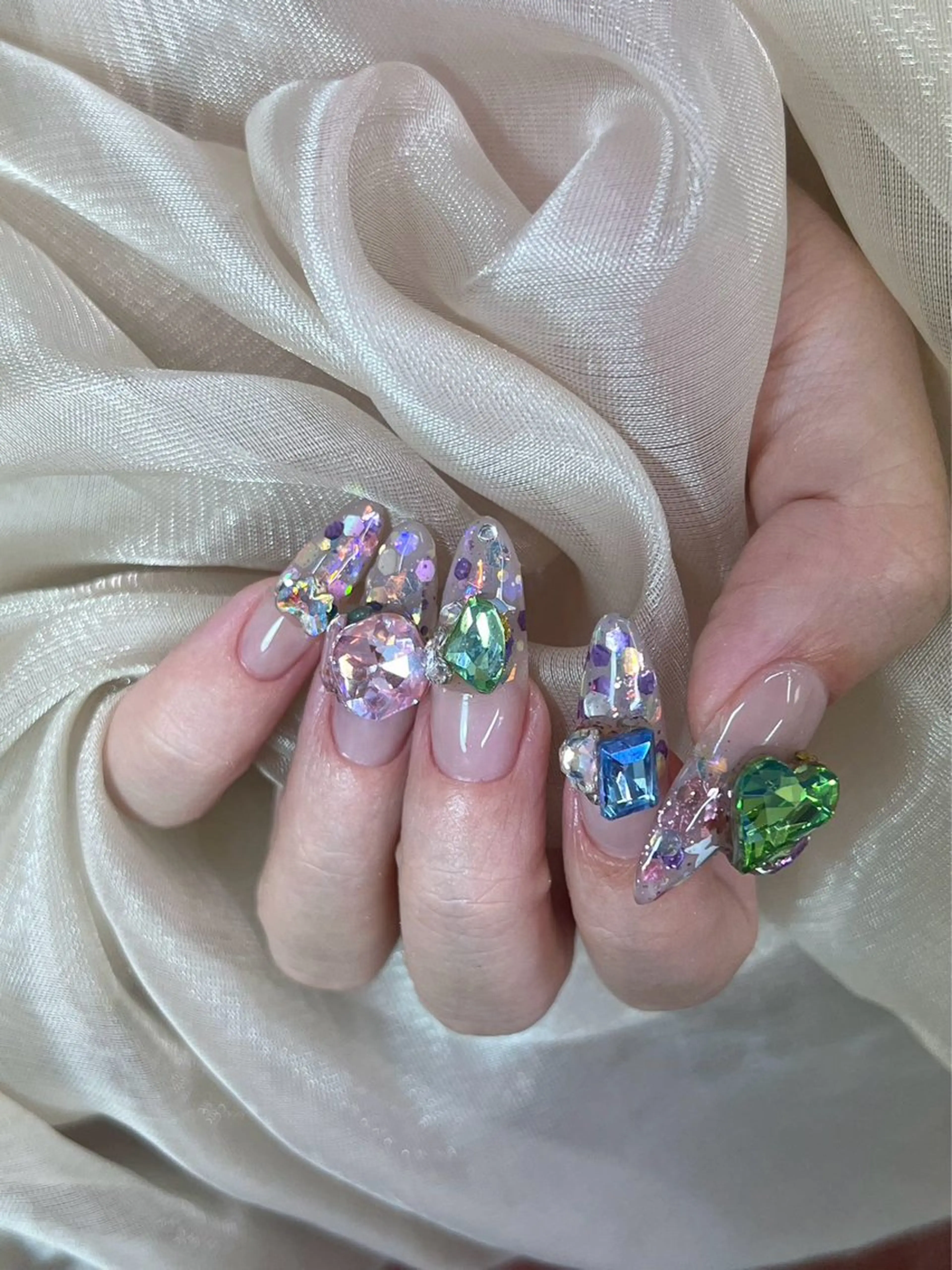 ネイル マグネットネイル メンズネイル 持ち込み スカルプネイル ワンホンネイル ハンドネイル 🌟桜beauty 🌟プロ ネイリストのネイルデザイン