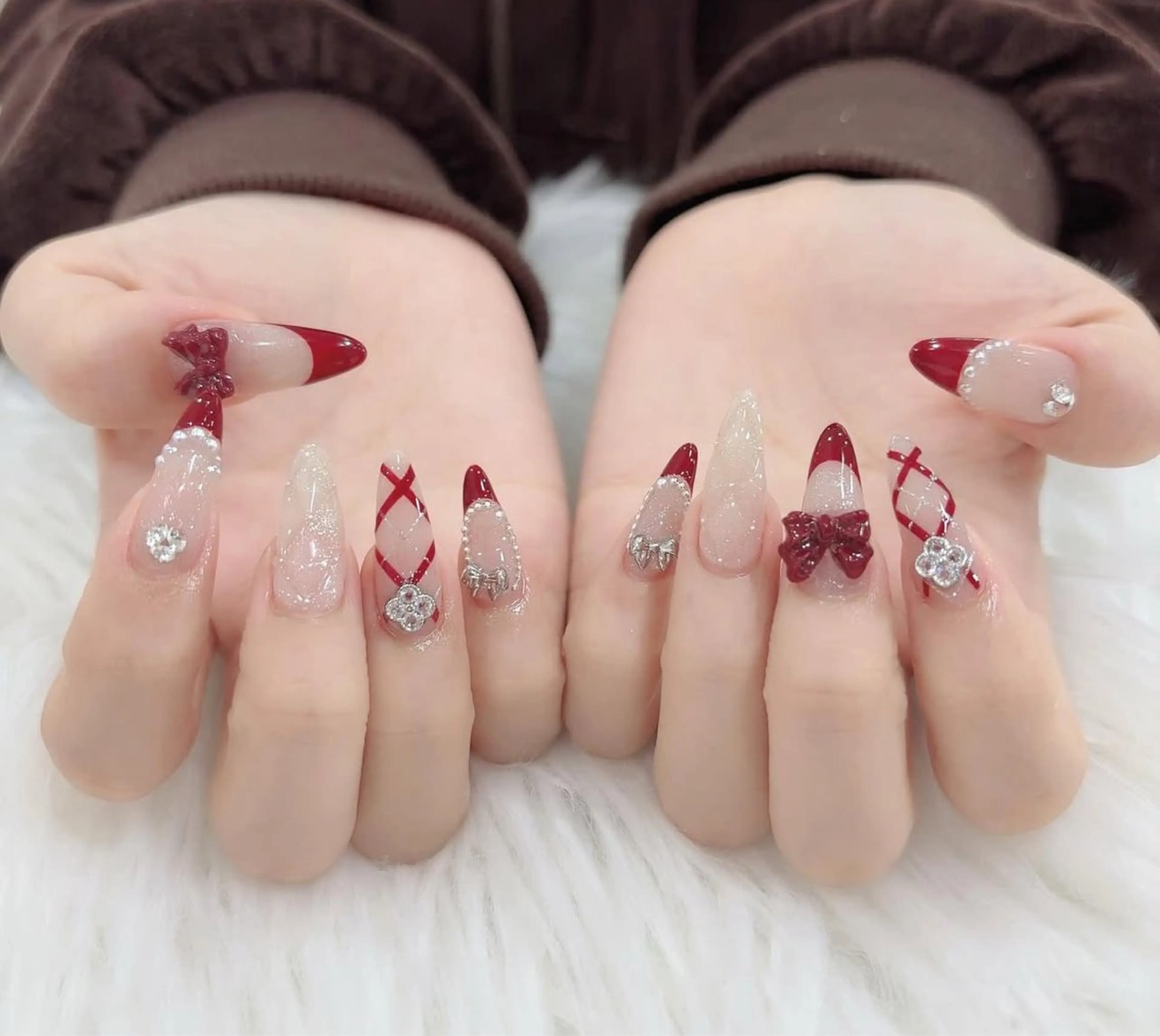 ネイル べっ甲ネイル チークネイル フラッシュネイル フラワーネイル フットネイル ハンドネイル LilyLala Nailsalonのネイルデザイン