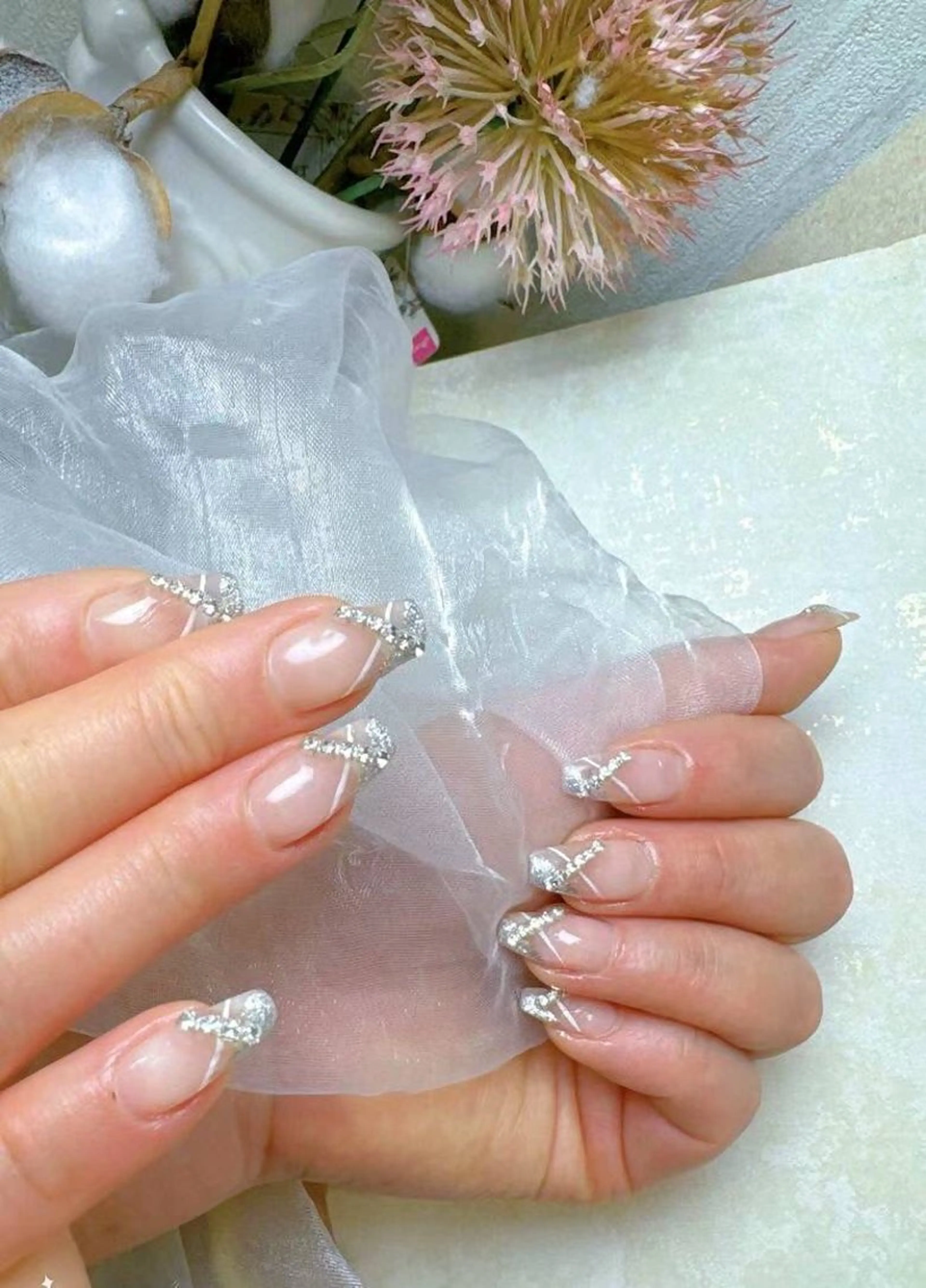 ネイル アートネイル フラワーネイル フットネイル フレンチネイル ジェルネイル Babarla　Nail　Salon所属・babarla Nailのネイルデザイン