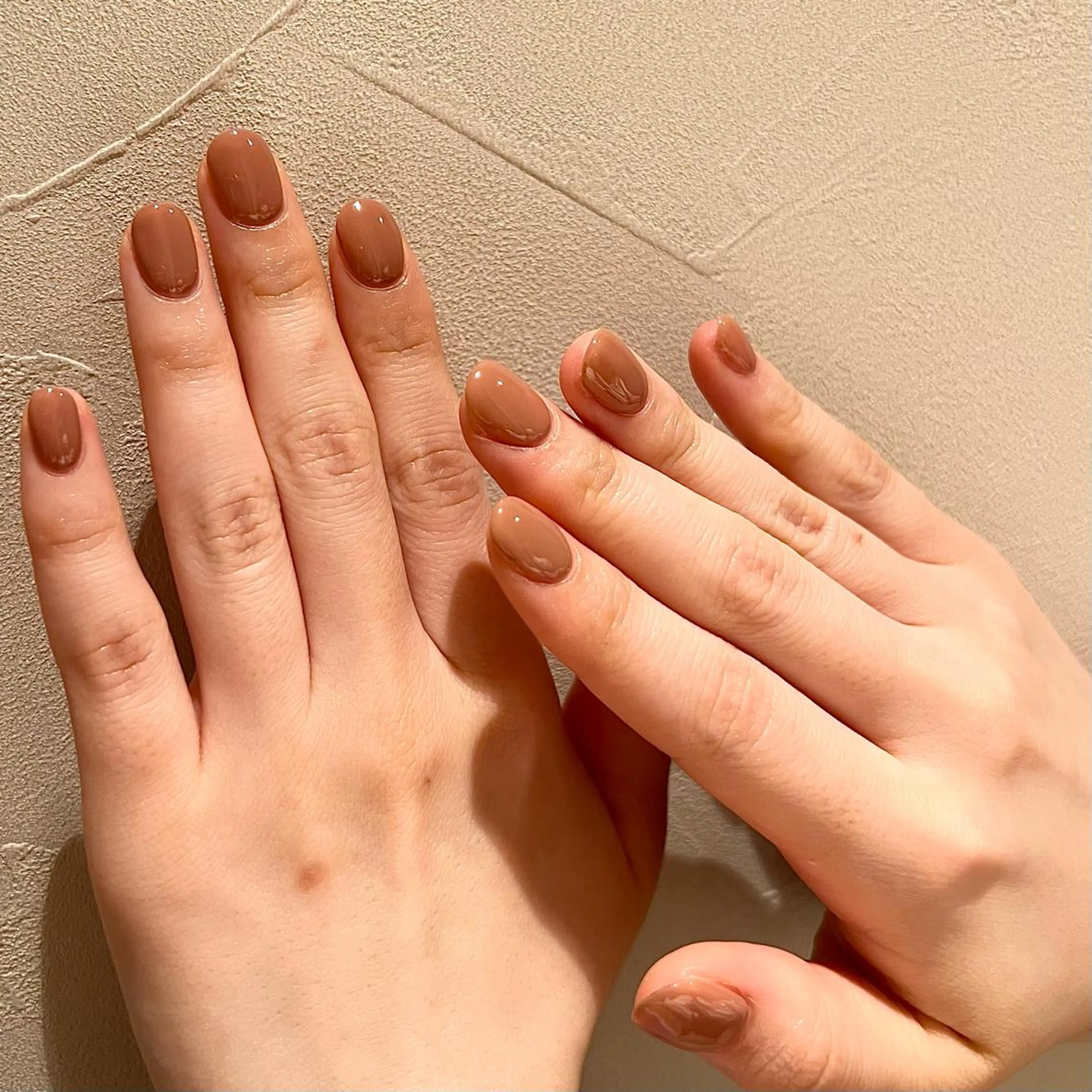 ネイル オフィスネイル ワンカラーネイル Yarm As Etel　。のネイルデザイン