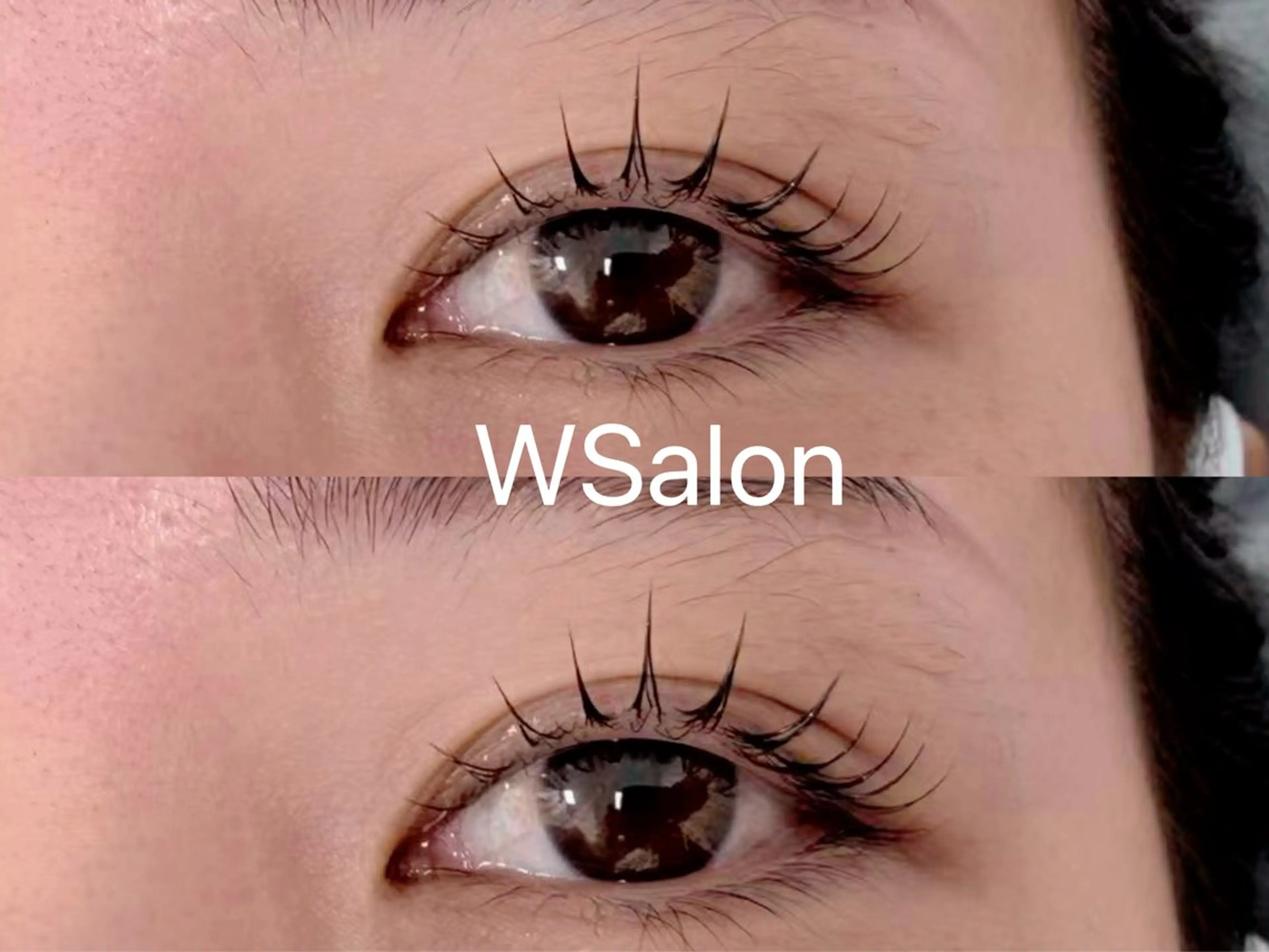 マツエク・マツパ フラットラッシュ W Salon アイラッシュのマツエク・マツパデザイン