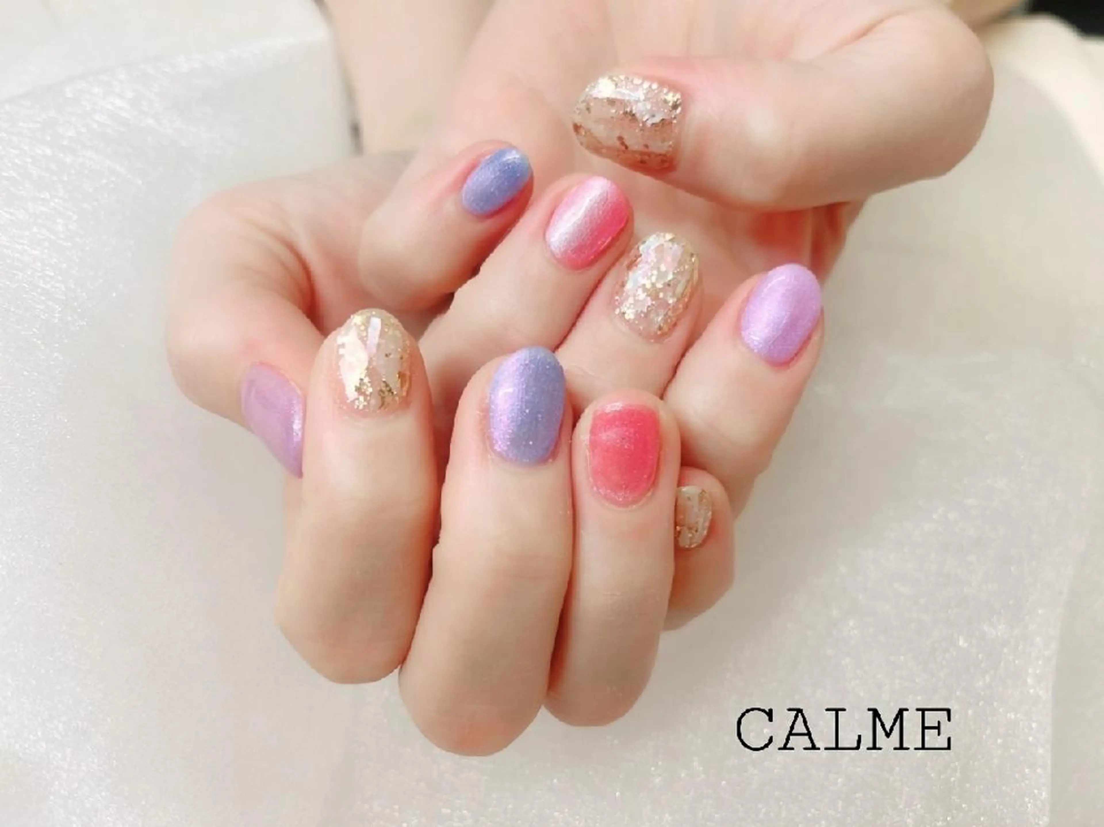 ネイル 持ち込み CALME ♡のネイルデザイン