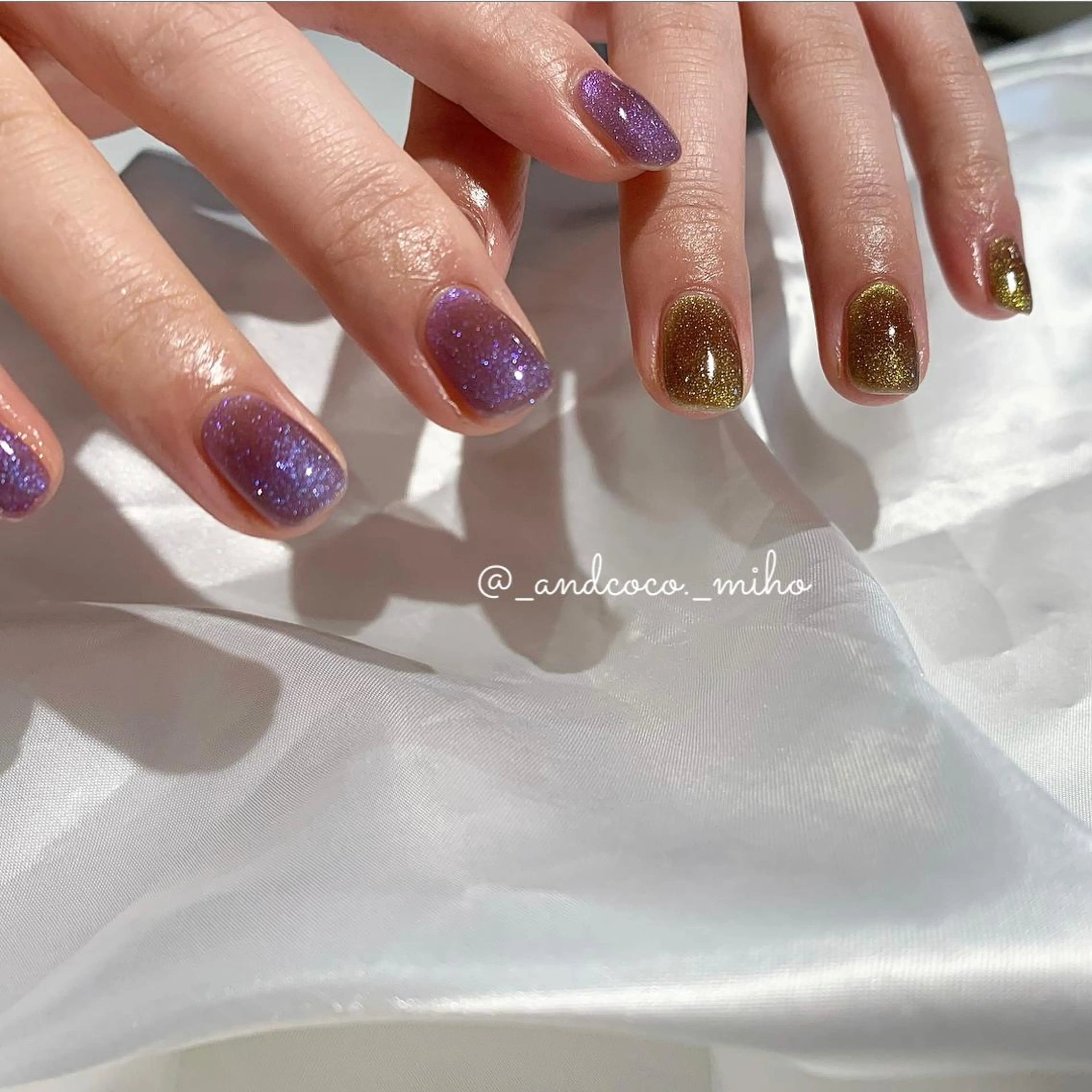 ネイル ハンドネイル I'm Me.所属・Nailist〻 mihoのネイルデザイン