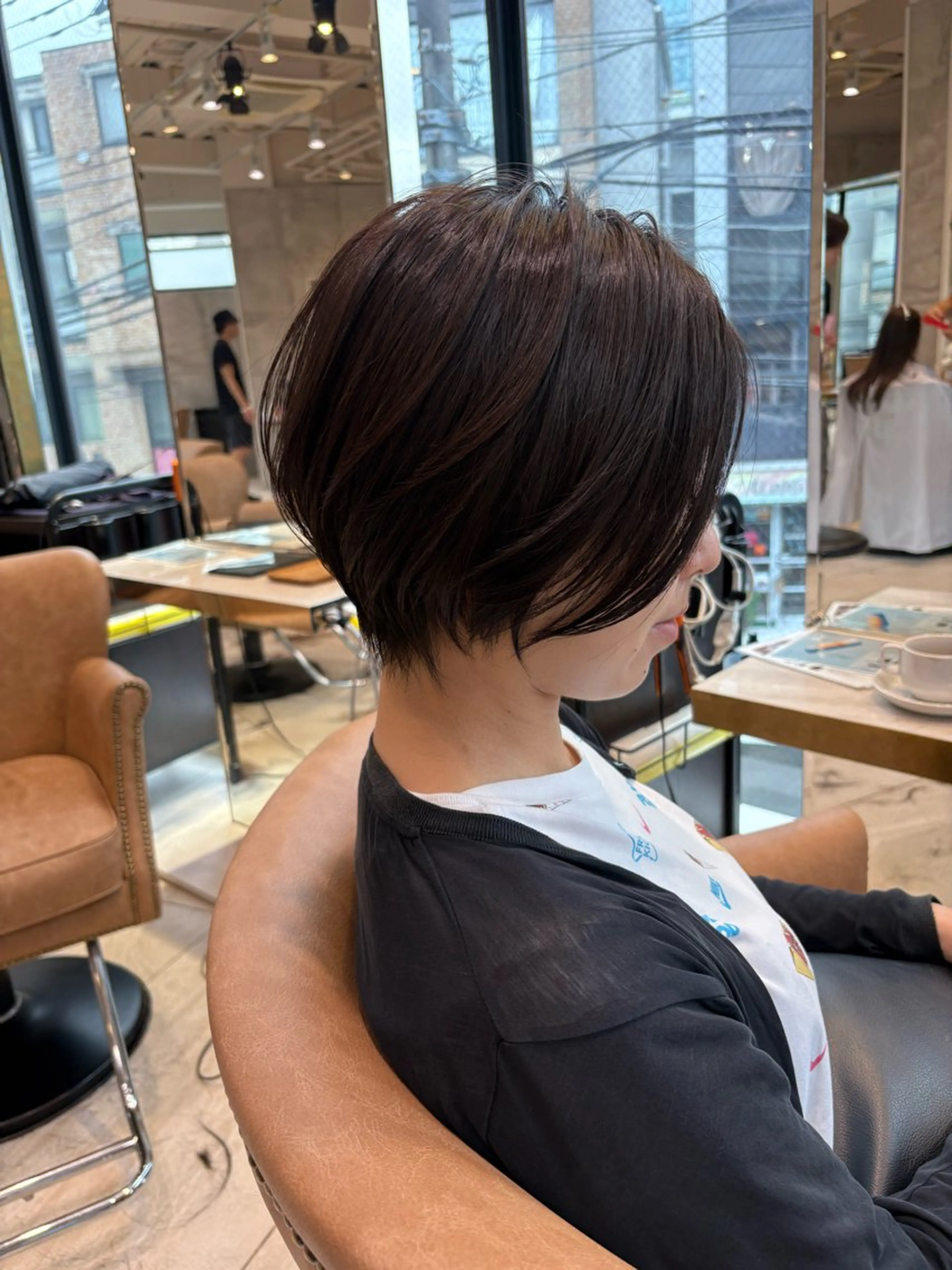 ショート カラー カット ヘアカラー 高橋 佳愛のヘアスタイル