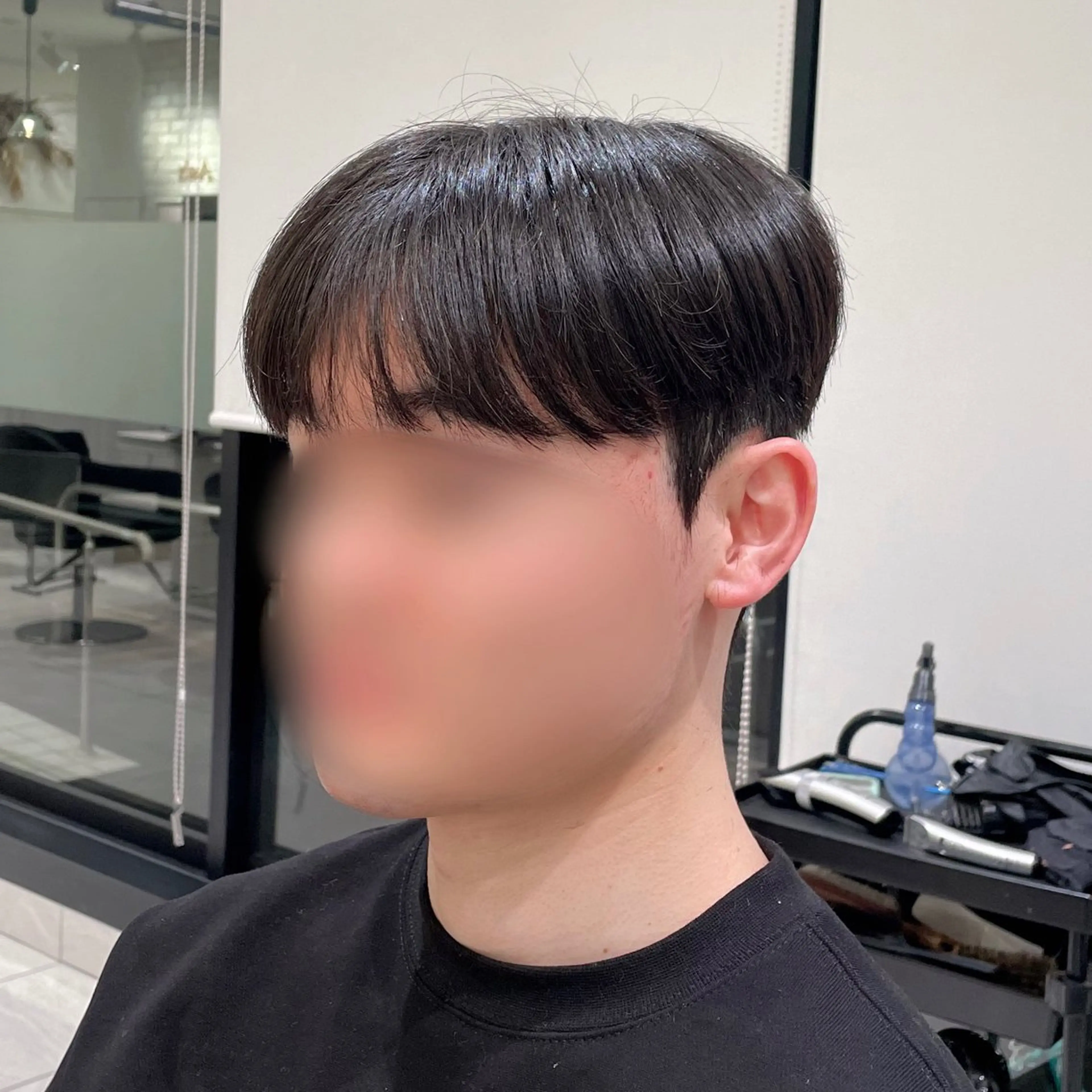 ショート パーマ ヘアアレンジ メンズ ダウンパーマ メンズパーマ カット ヘアセット パク・ボミン小野リエ 韓国ハーフ🦊のヘアスタイル