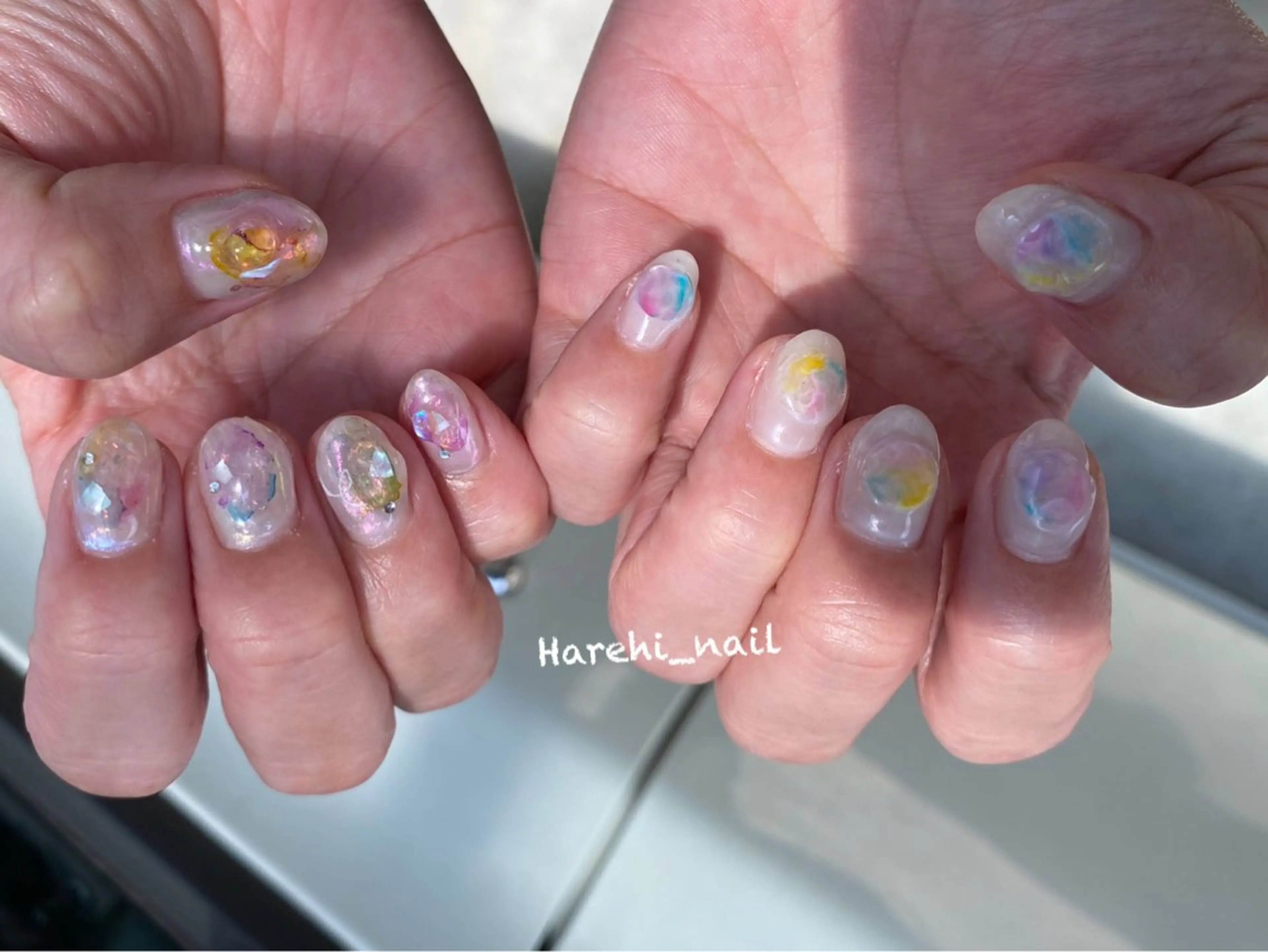 ネイル ハンドネイル Harehi_ nailのネイルデザイン