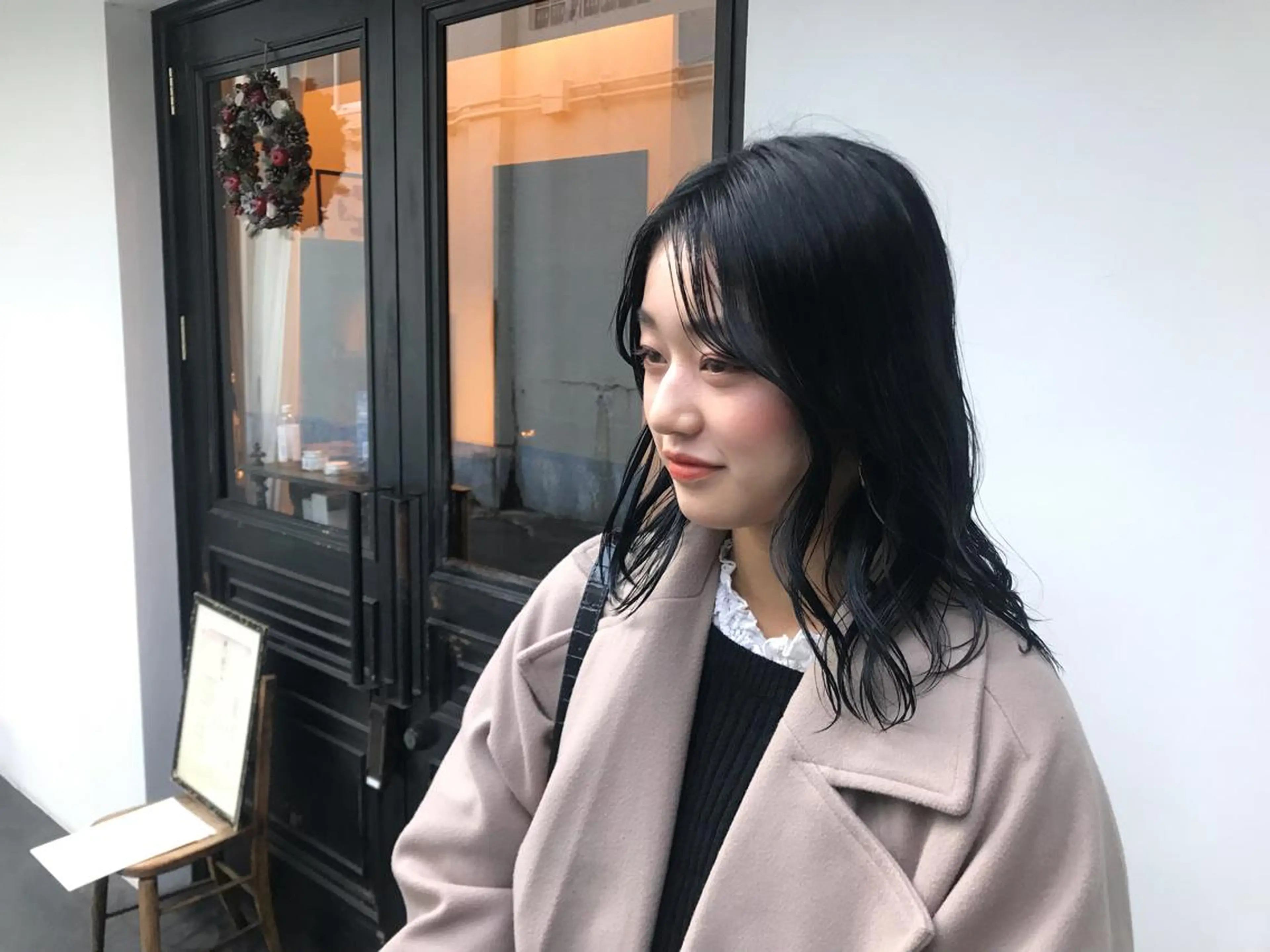 ミディアム カラー tonari 梅田、中崎町のヘアスタイル