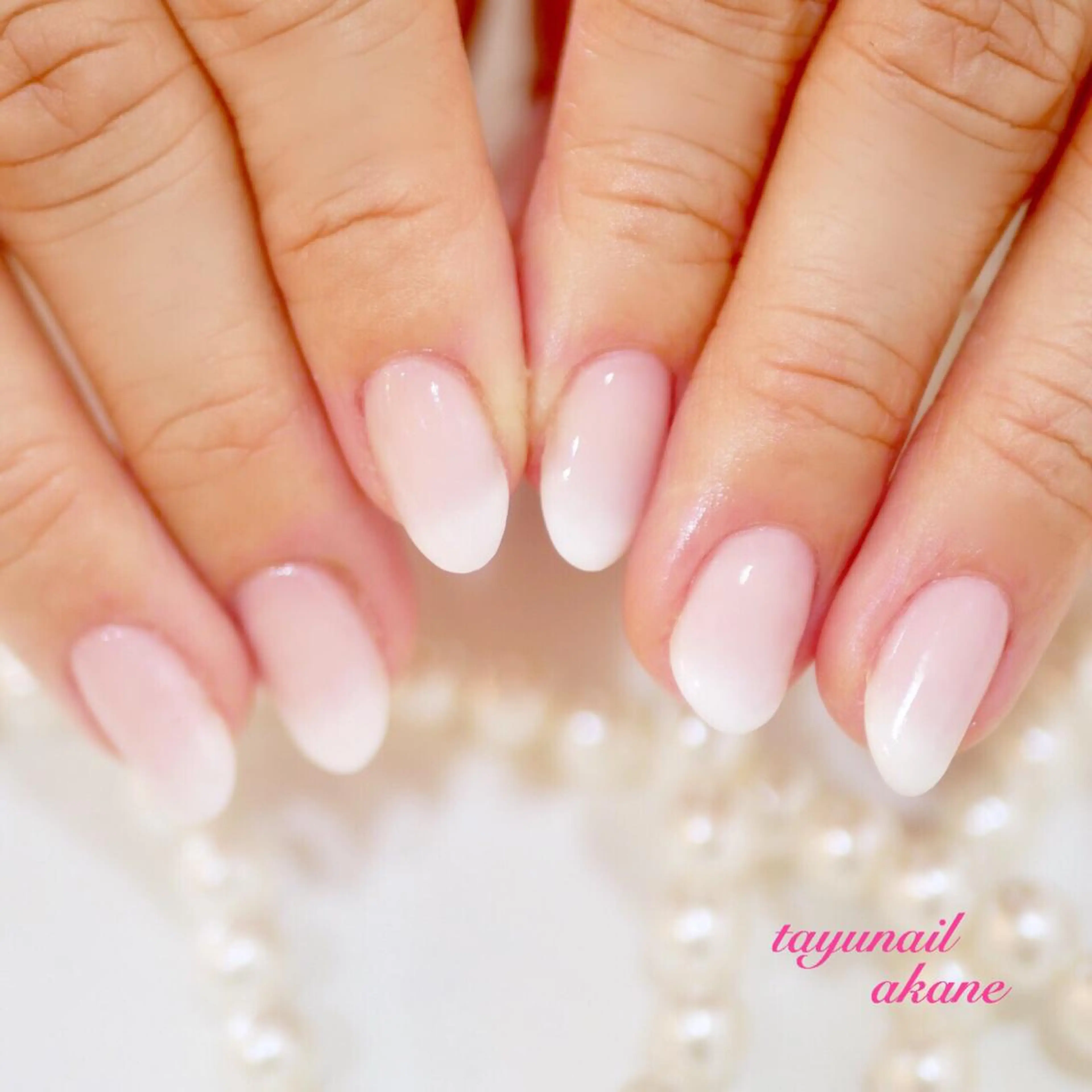 ネイル ハンドネイル ネイルサロン・ネイルスクール　たゆnail所属・ネイルサロン 【たゆnail】のネイルデザイン