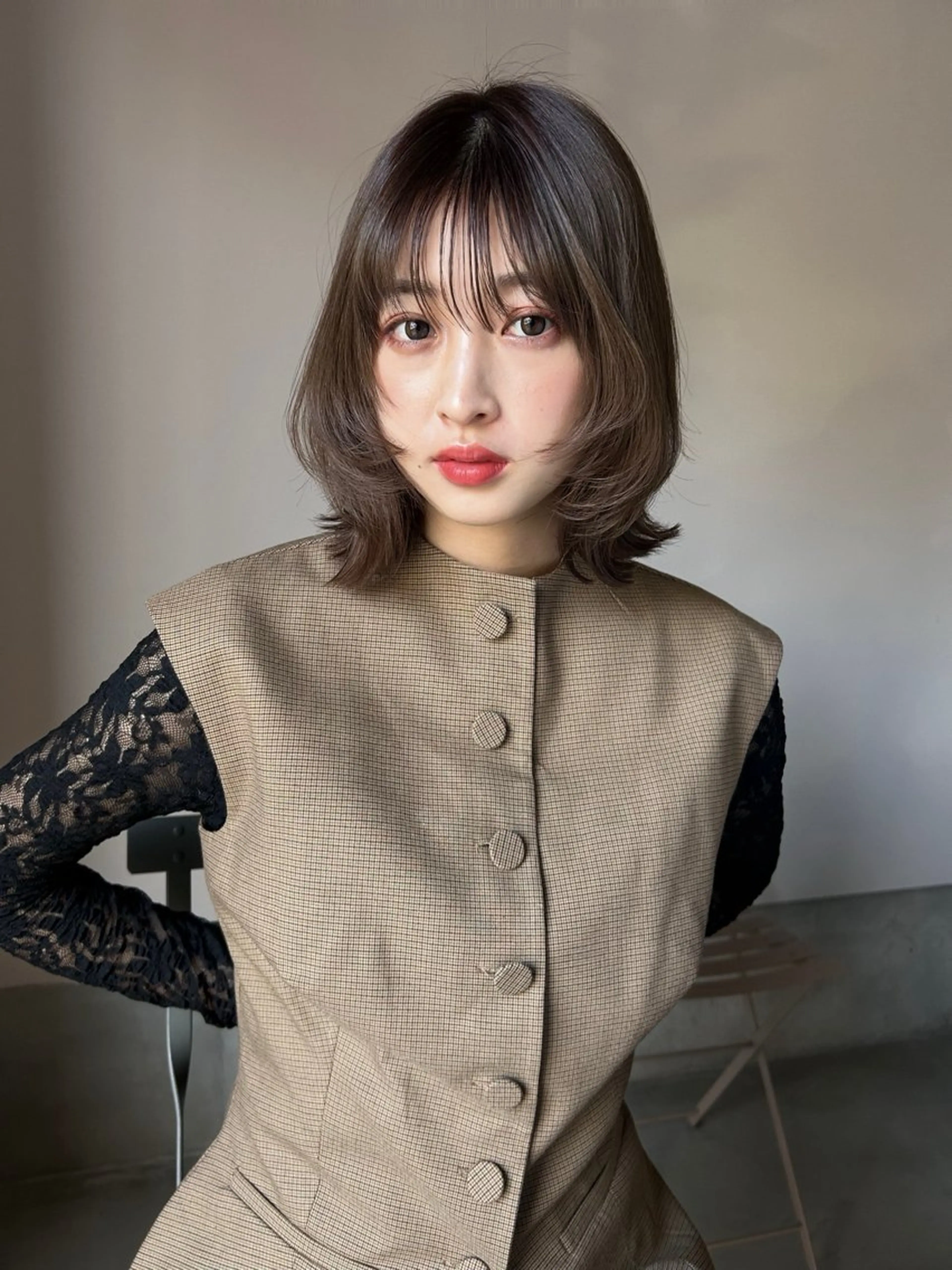 人気No. 1🦋ご新規様カット➕うるうるグロスカラー🩵の写真