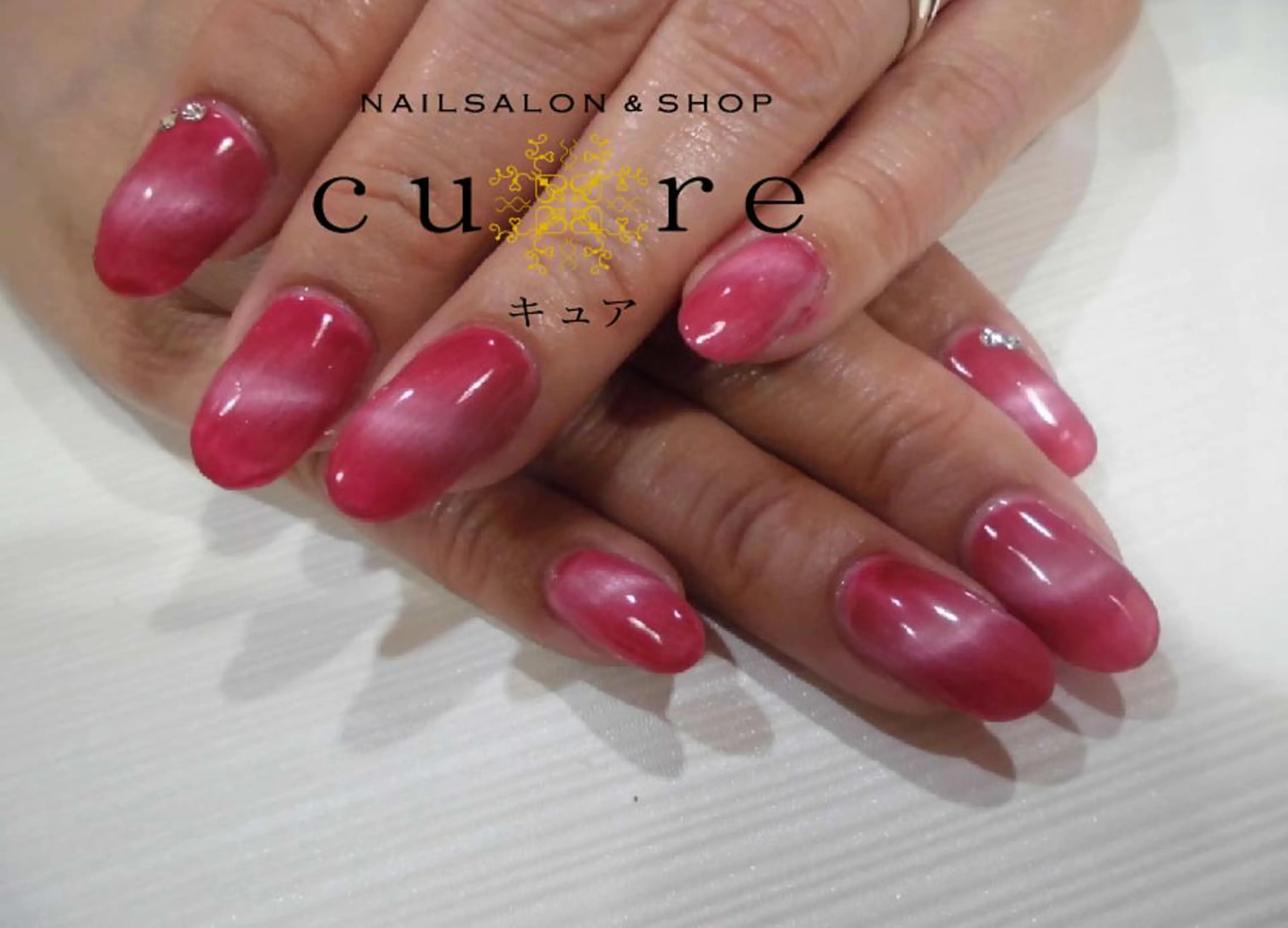 ミディアム ネイル ネイルサロン Cureのネイルデザイン