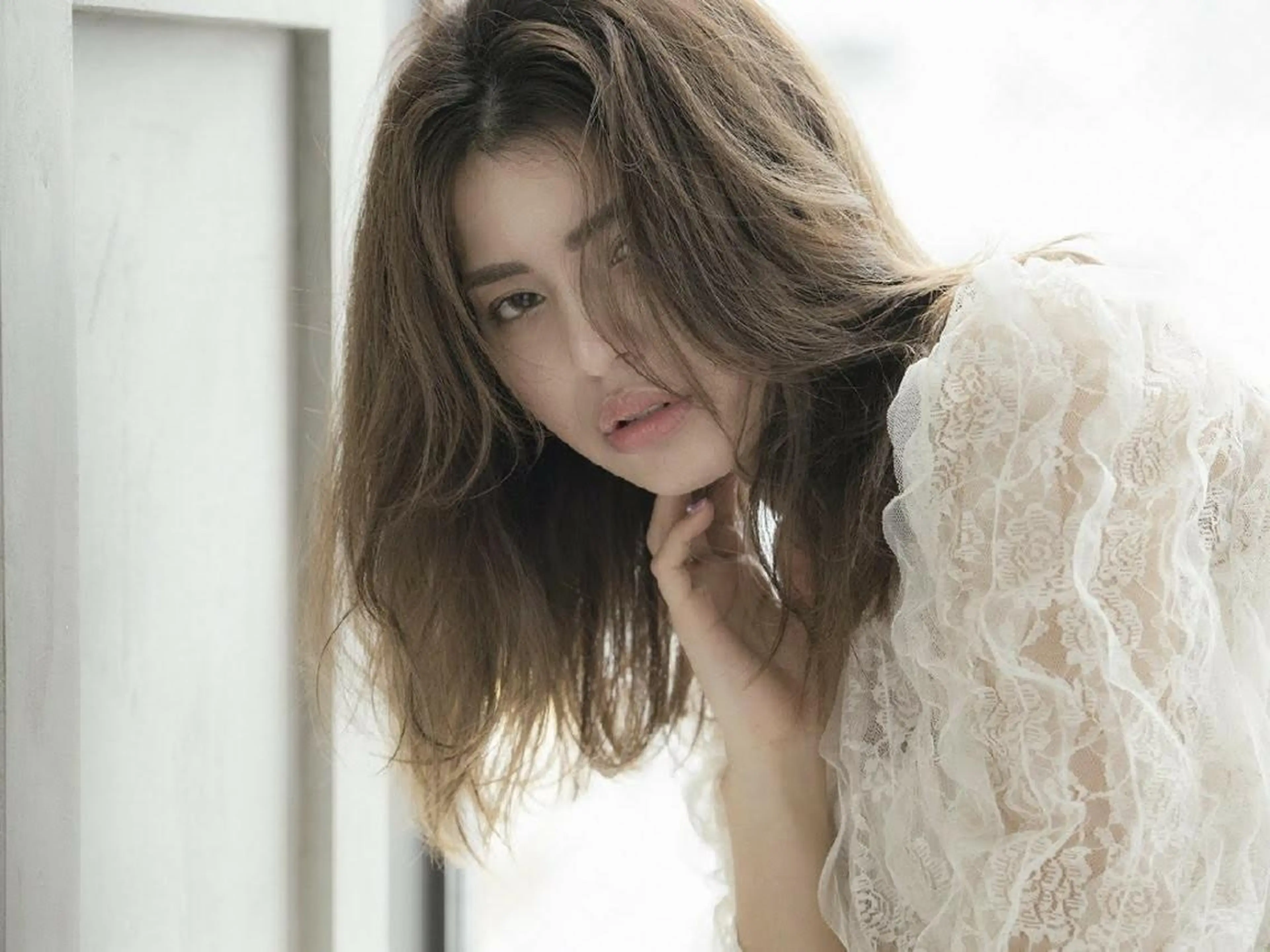 セミロング カット ヘアカラー トリートメント AVANCE. 広島本通店のヘアスタイル