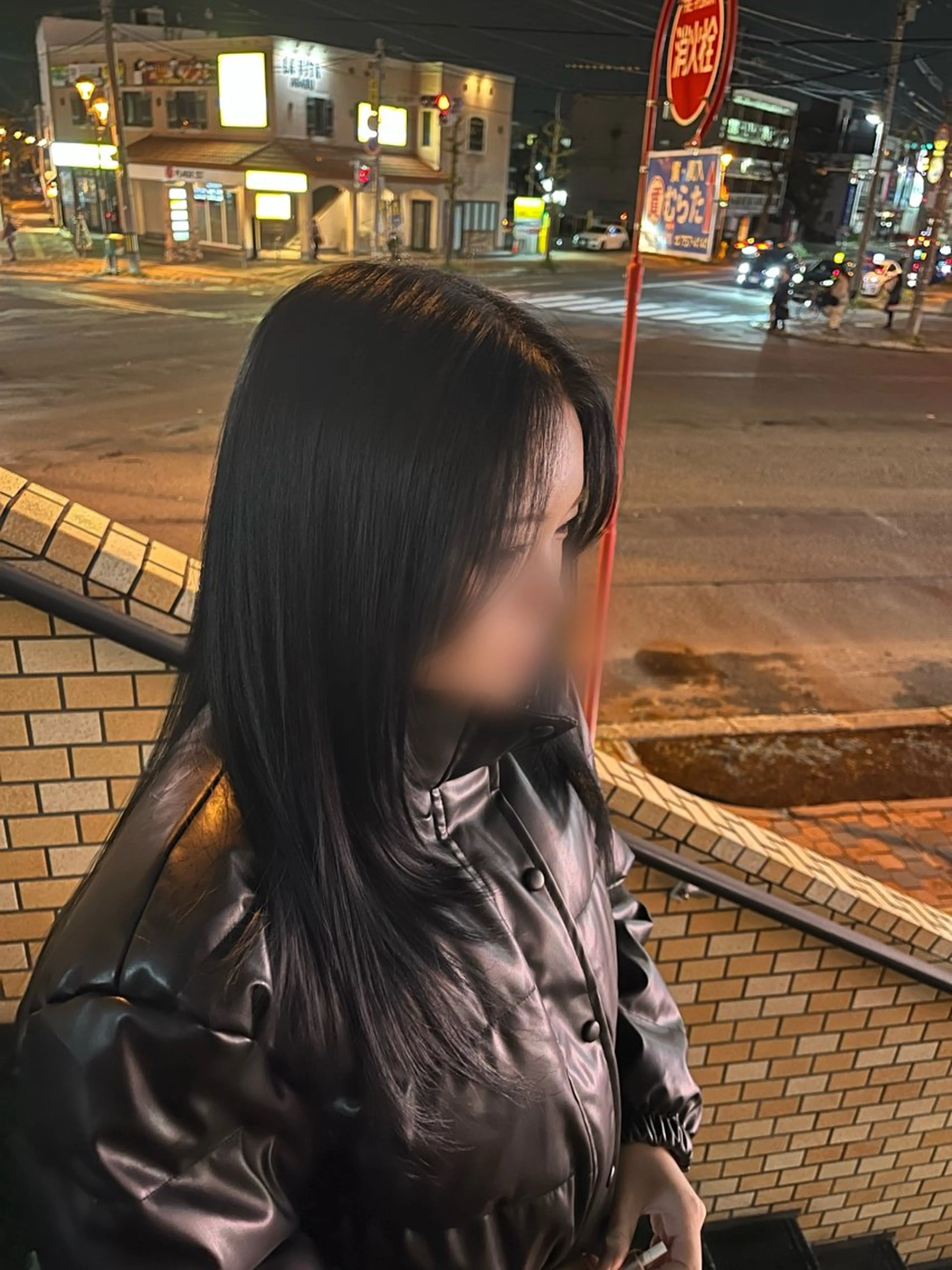 ロング nico 麻生 花輪 美優のヘアスタイル