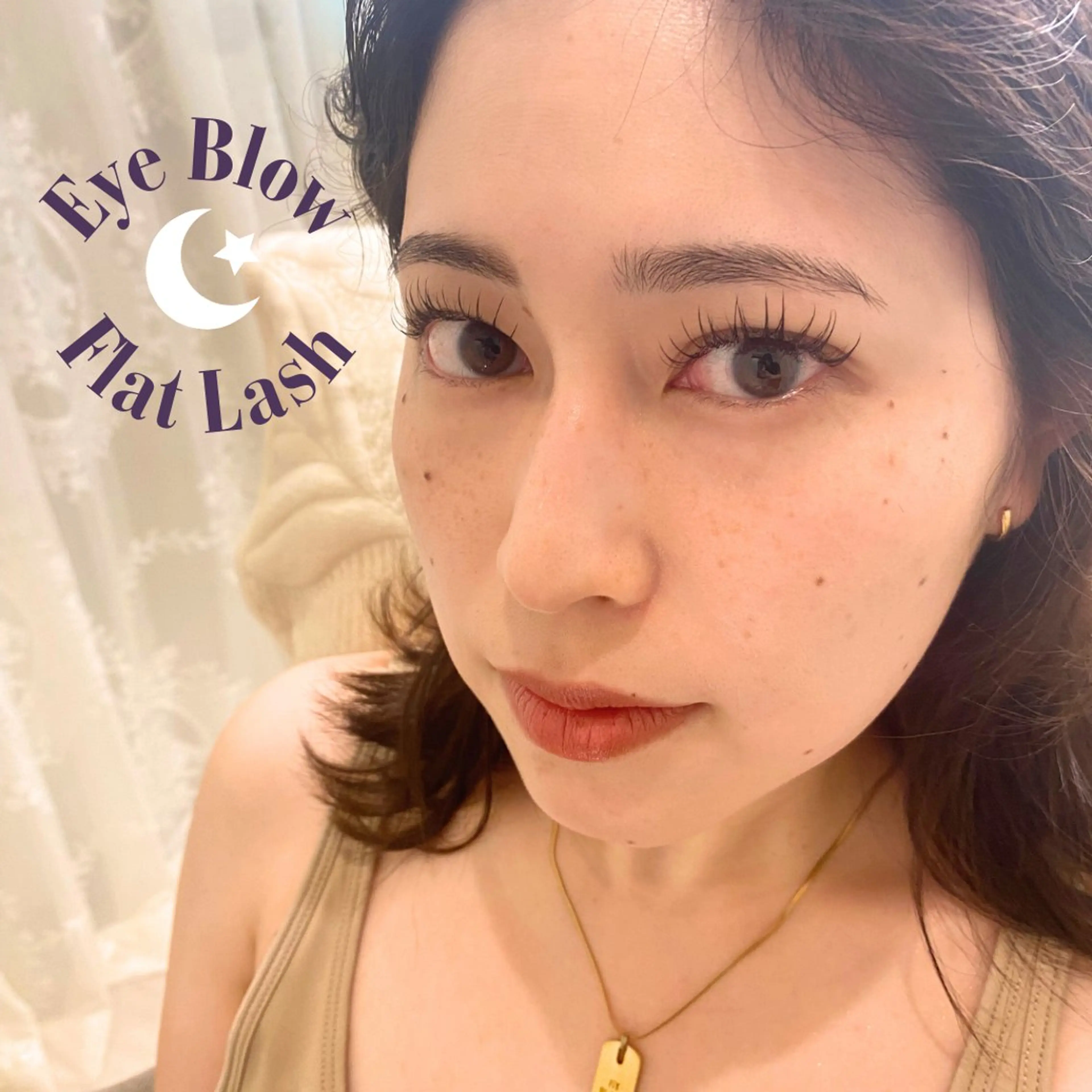 マツエク・マツパ 🌙mai🌙 パリジェンヌ/眉毛のマツエク・マツパデザイン