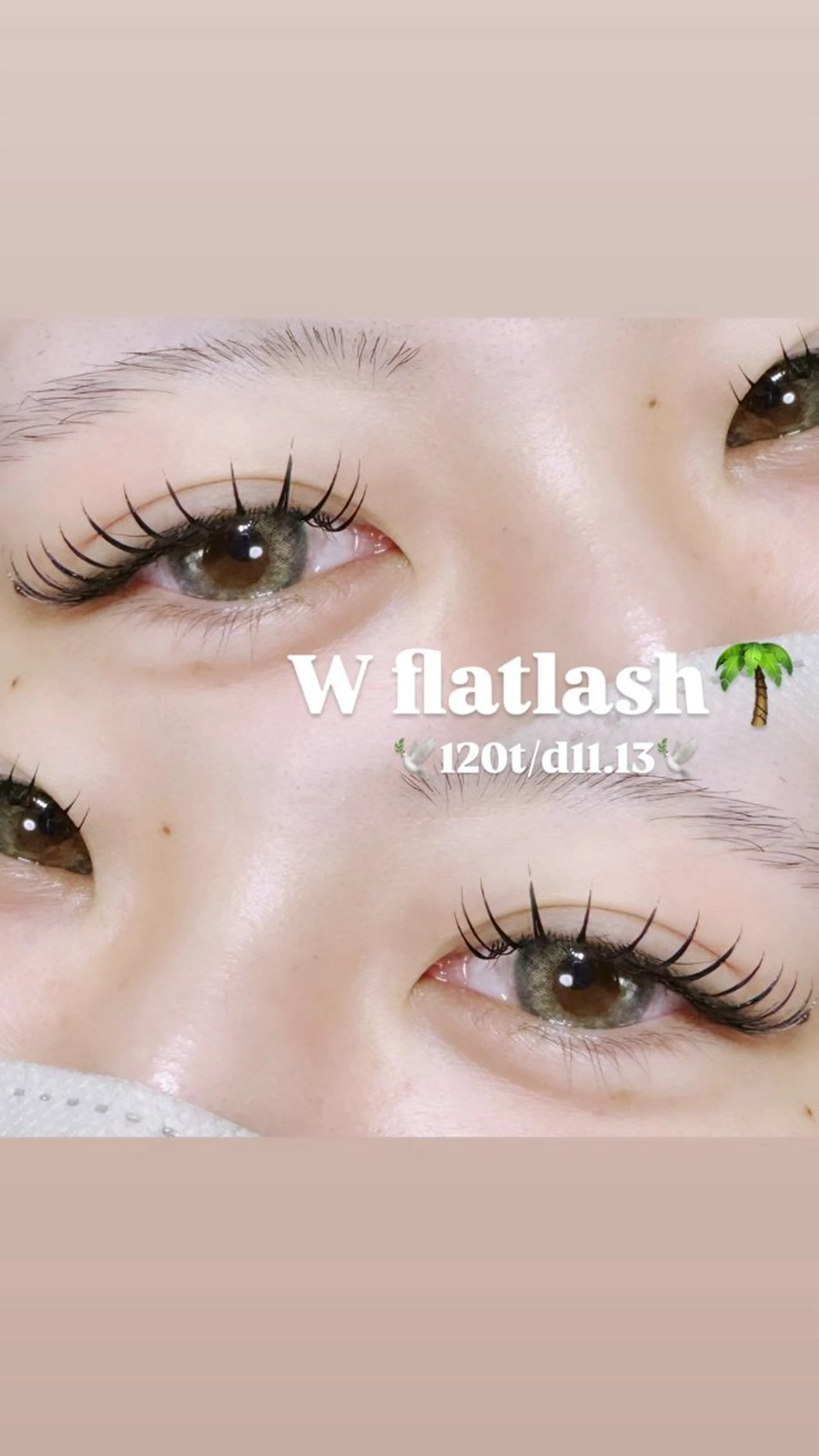 マツエク・マツパ マツエク eyelash salon 華のマツエク・マツパデザイン