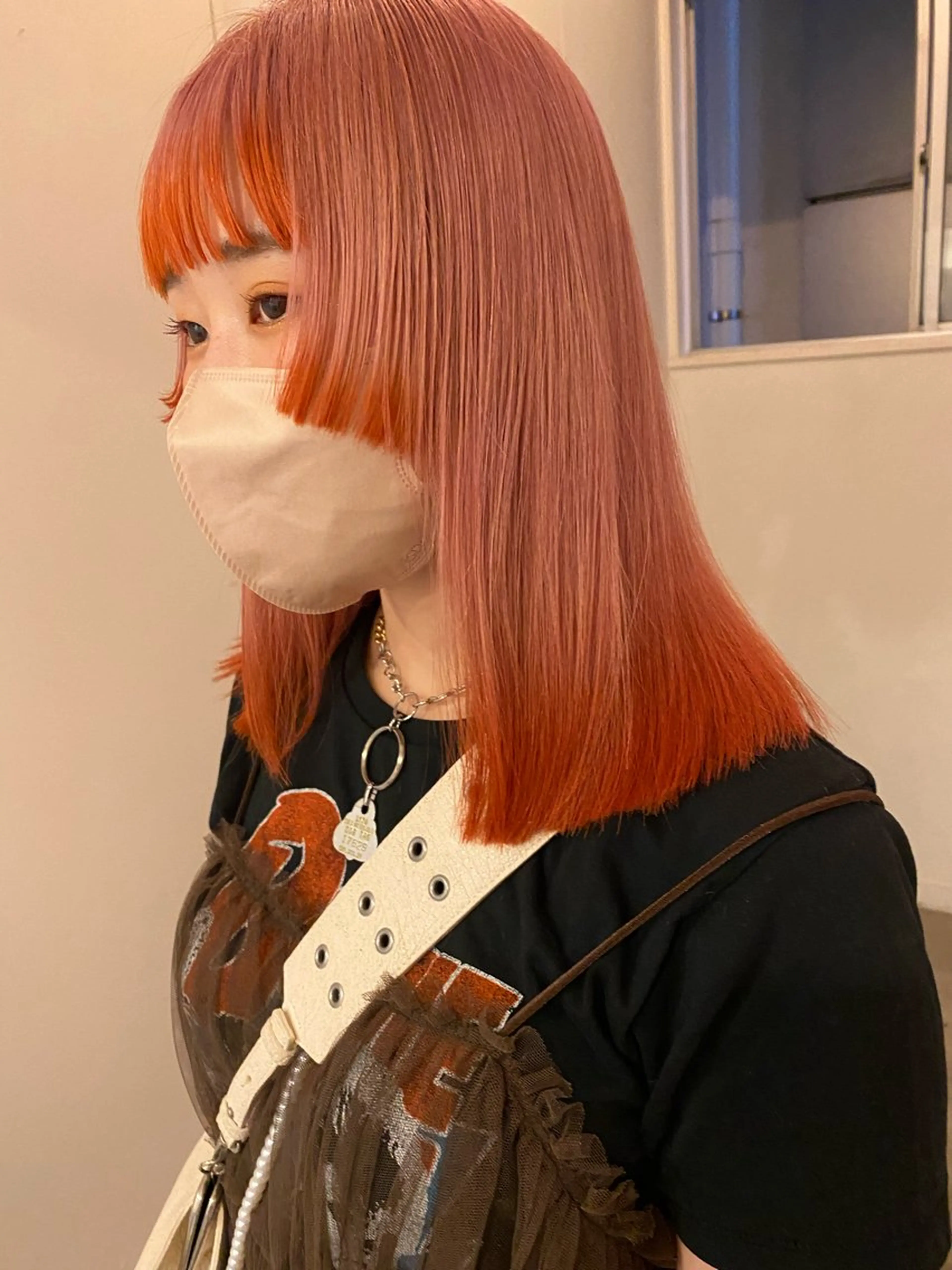 セミロング カラー GO TO DAY SHAIRE SALON SHIBUYA SOL所属・半個室サロン 早坂僚太のヘアスタイル