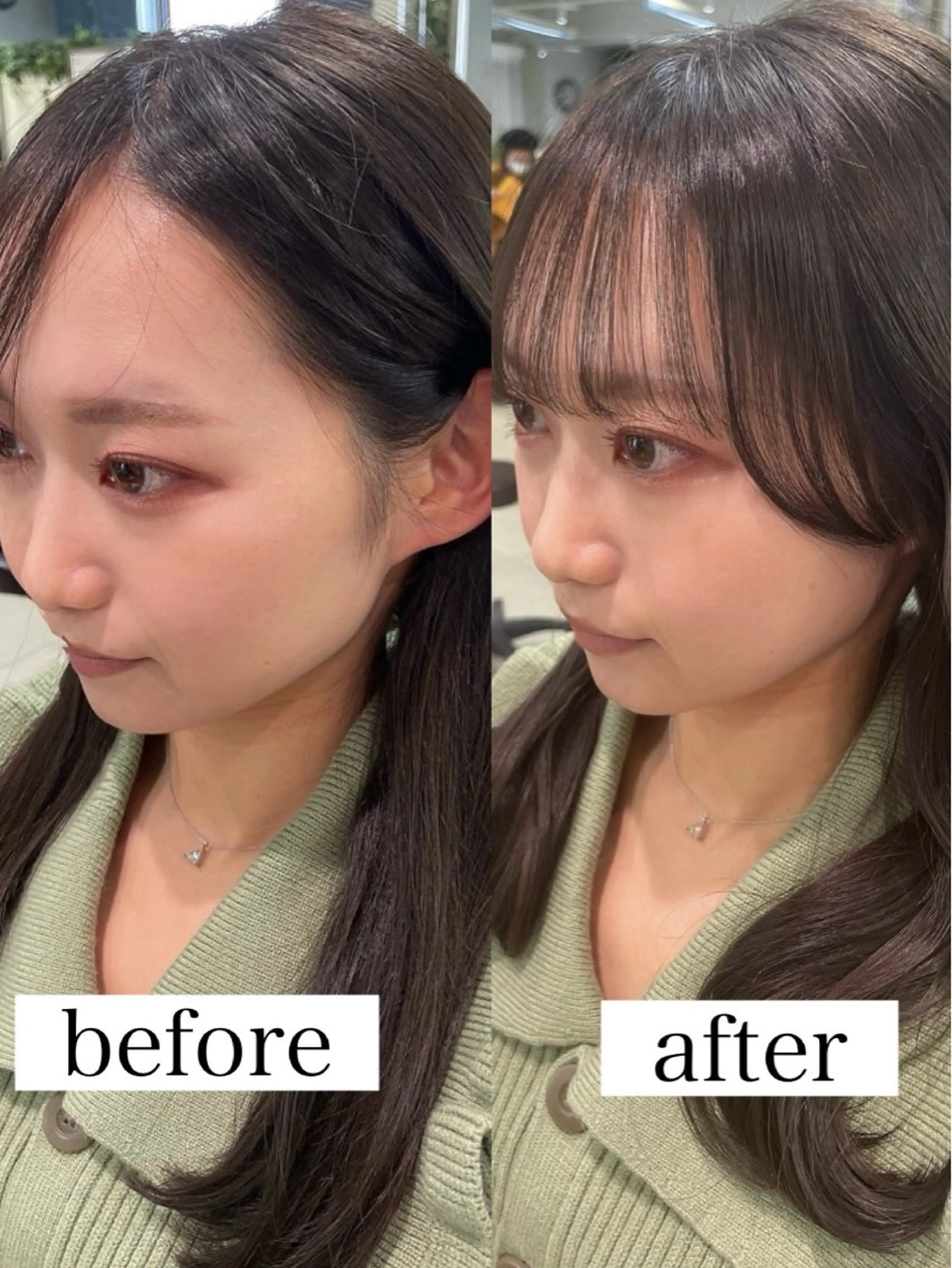 セミロング 似合わせカット SHERRY by FORTE所属・江口 さやかのヘアスタイル