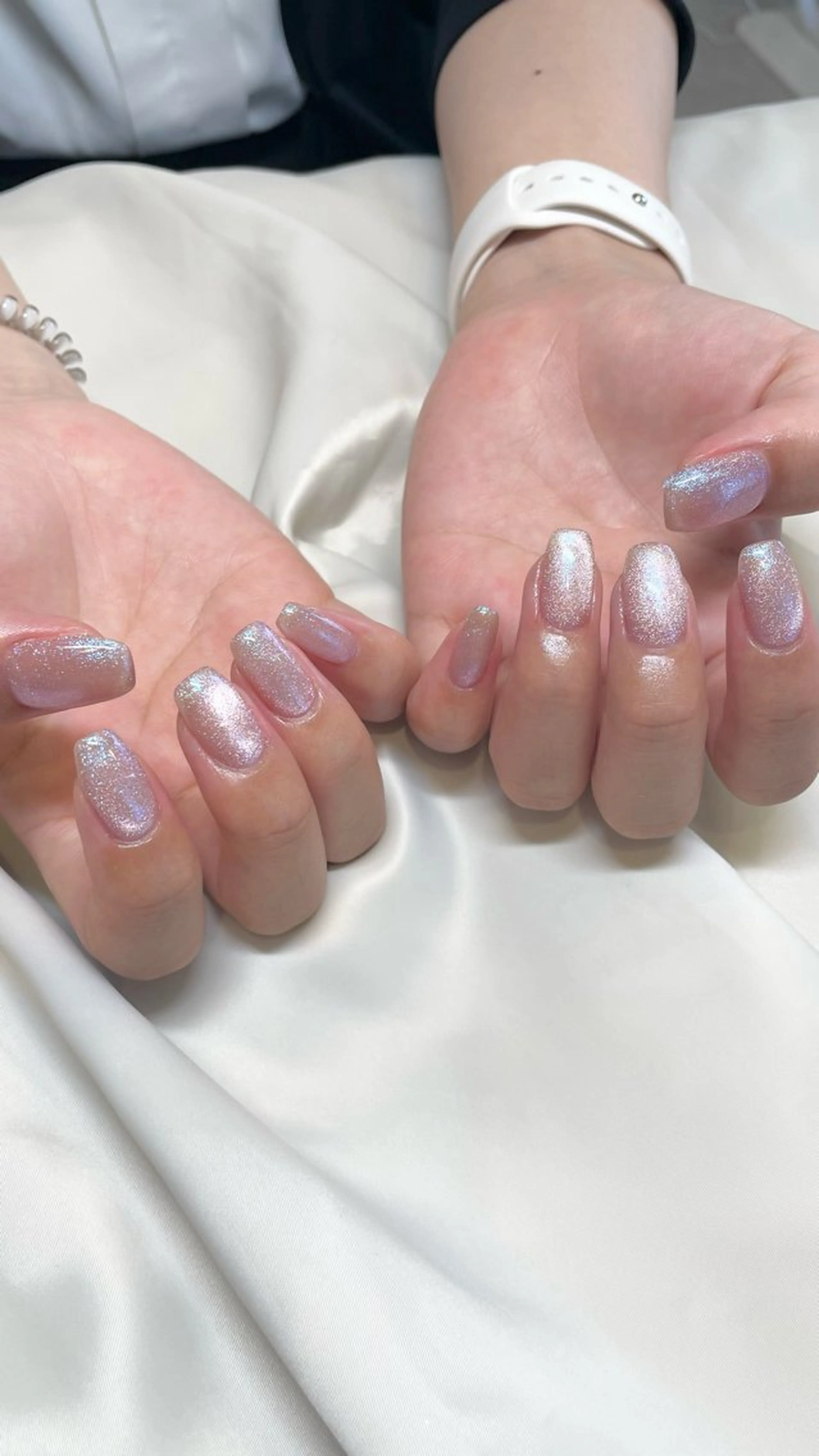 ネイル オーロラネイル ハンドネイル ui nailのネイルデザイン