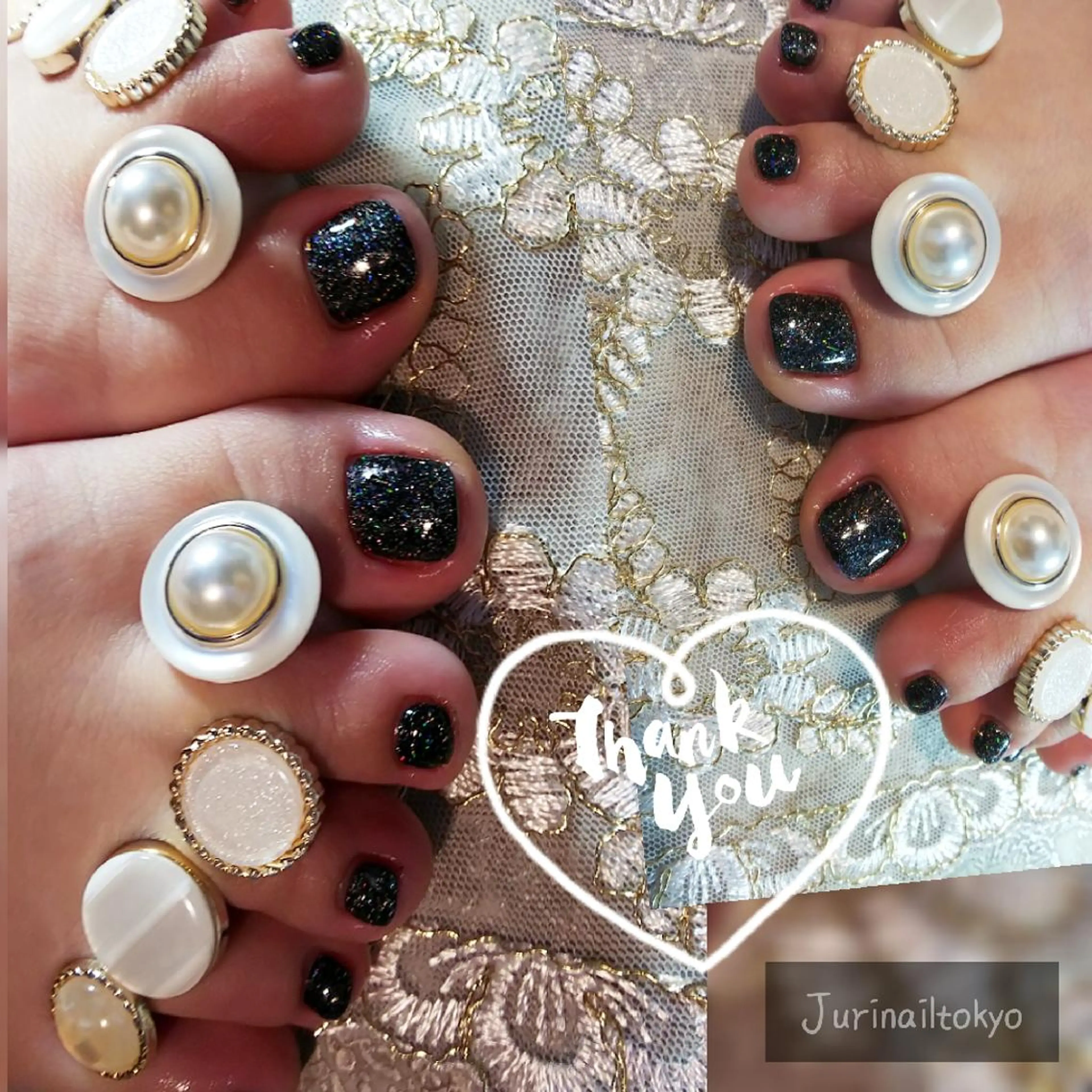 ネイル フットネイル jurinailtokyo所属・jurinail tokyoのネイルデザイン