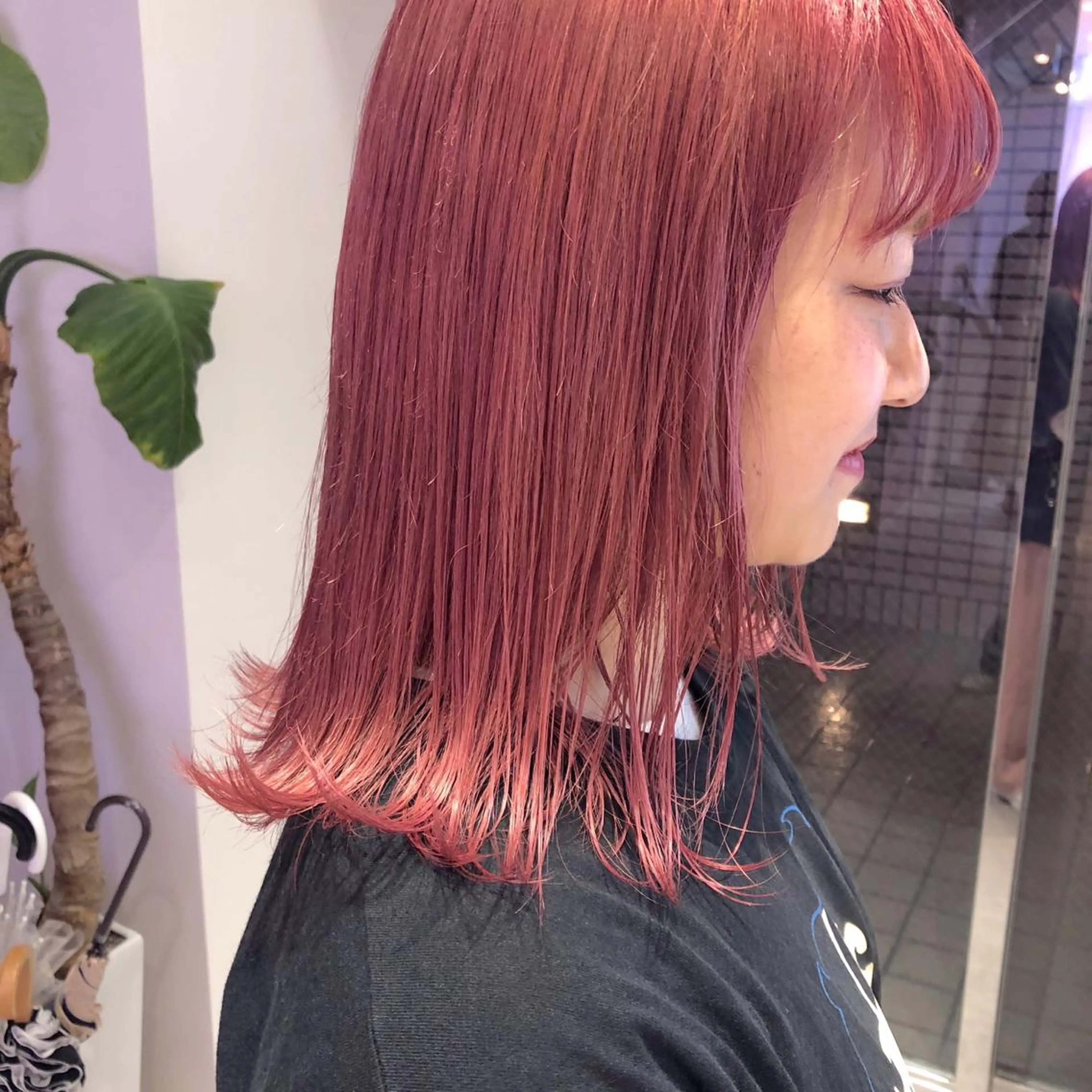 ミディアム カラー パーマ ヘアアレンジ メンズ マツエク・マツパ レイヤーカット指名 No.1💖マユカのヘアスタイル