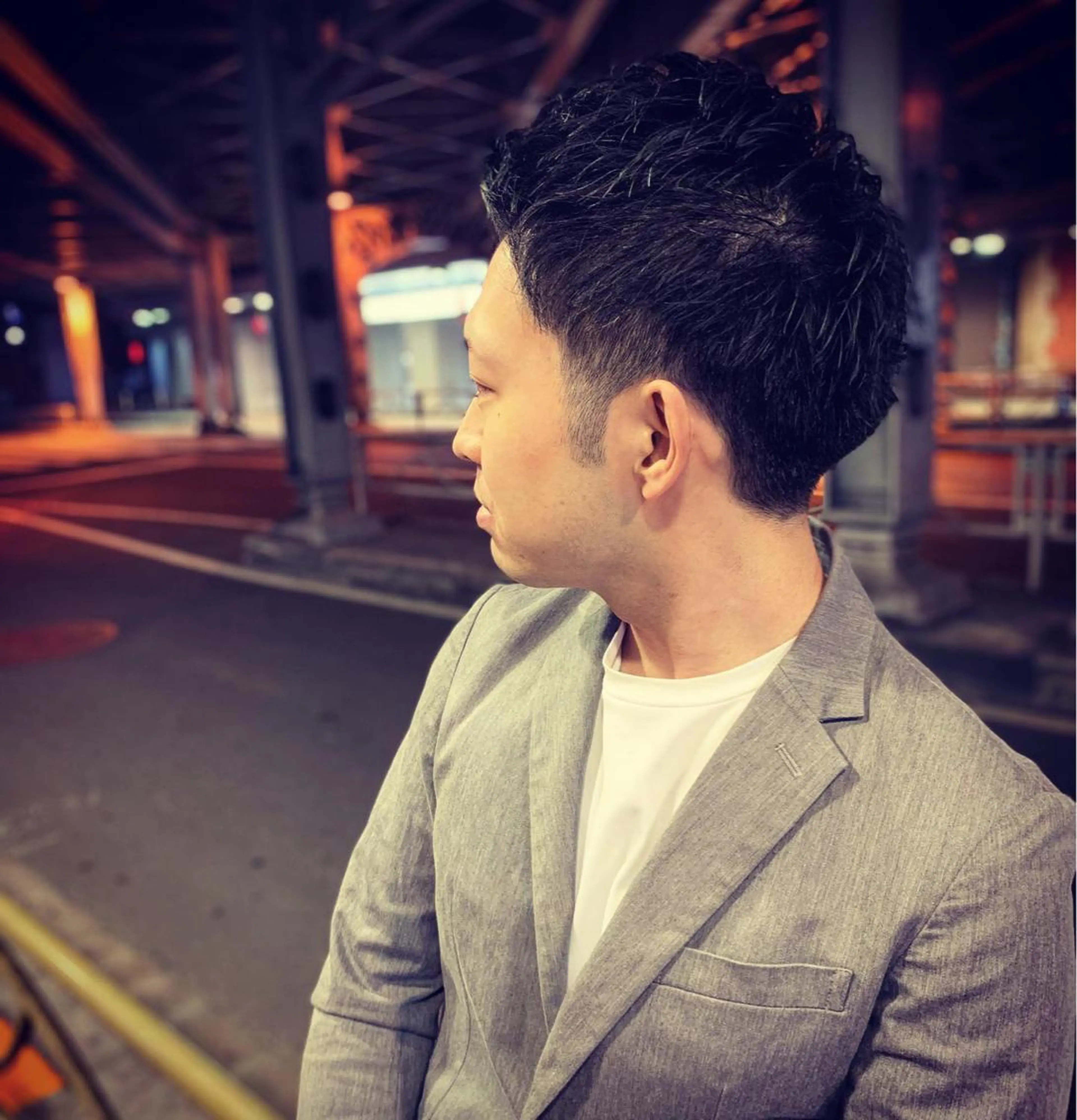 ショート メンズ HIROGINZA ヒロ銀座 青山所属・マツオ リュウホウ🐉のヘアスタイル