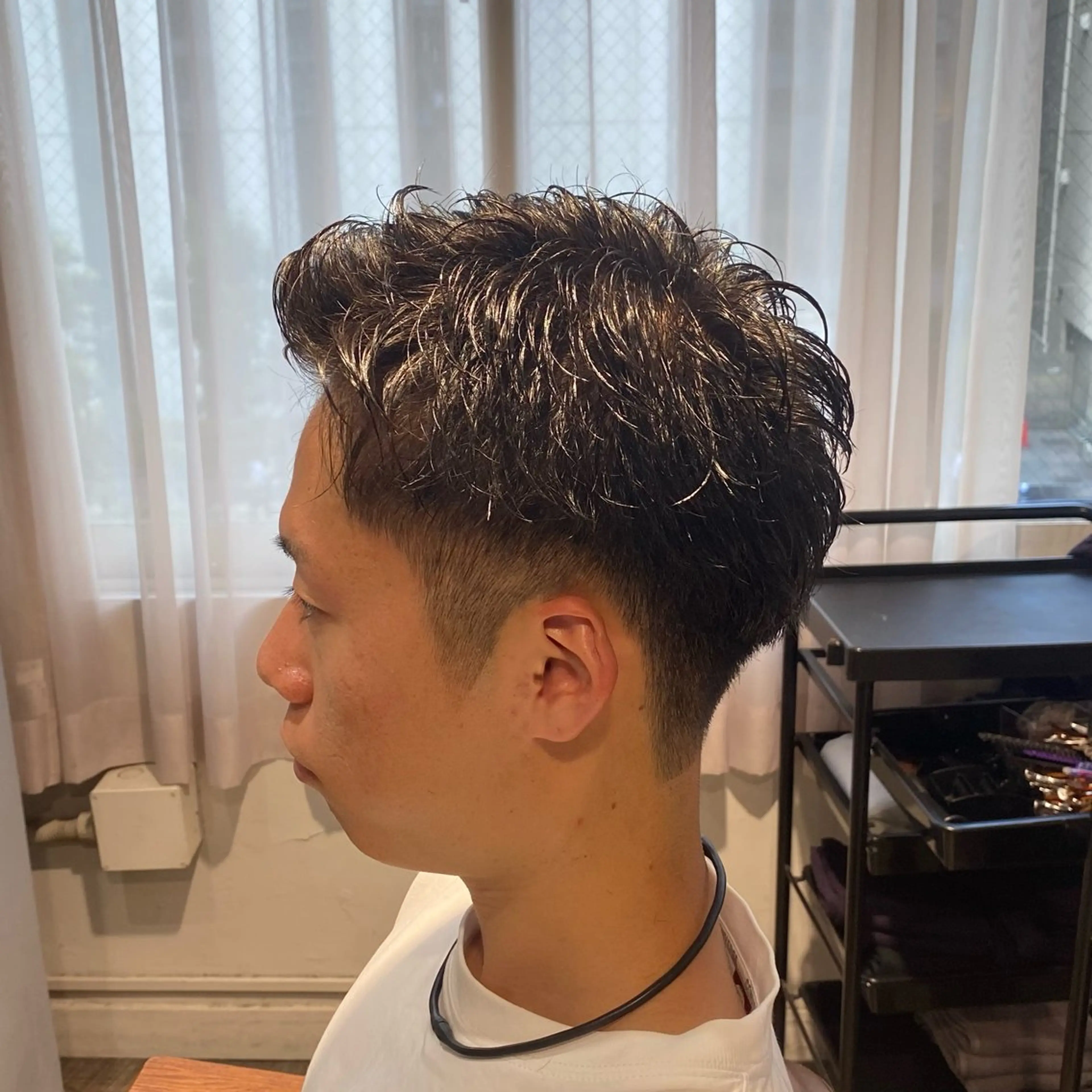 ショート メンズ カット 江﨑 翔のヘアスタイル