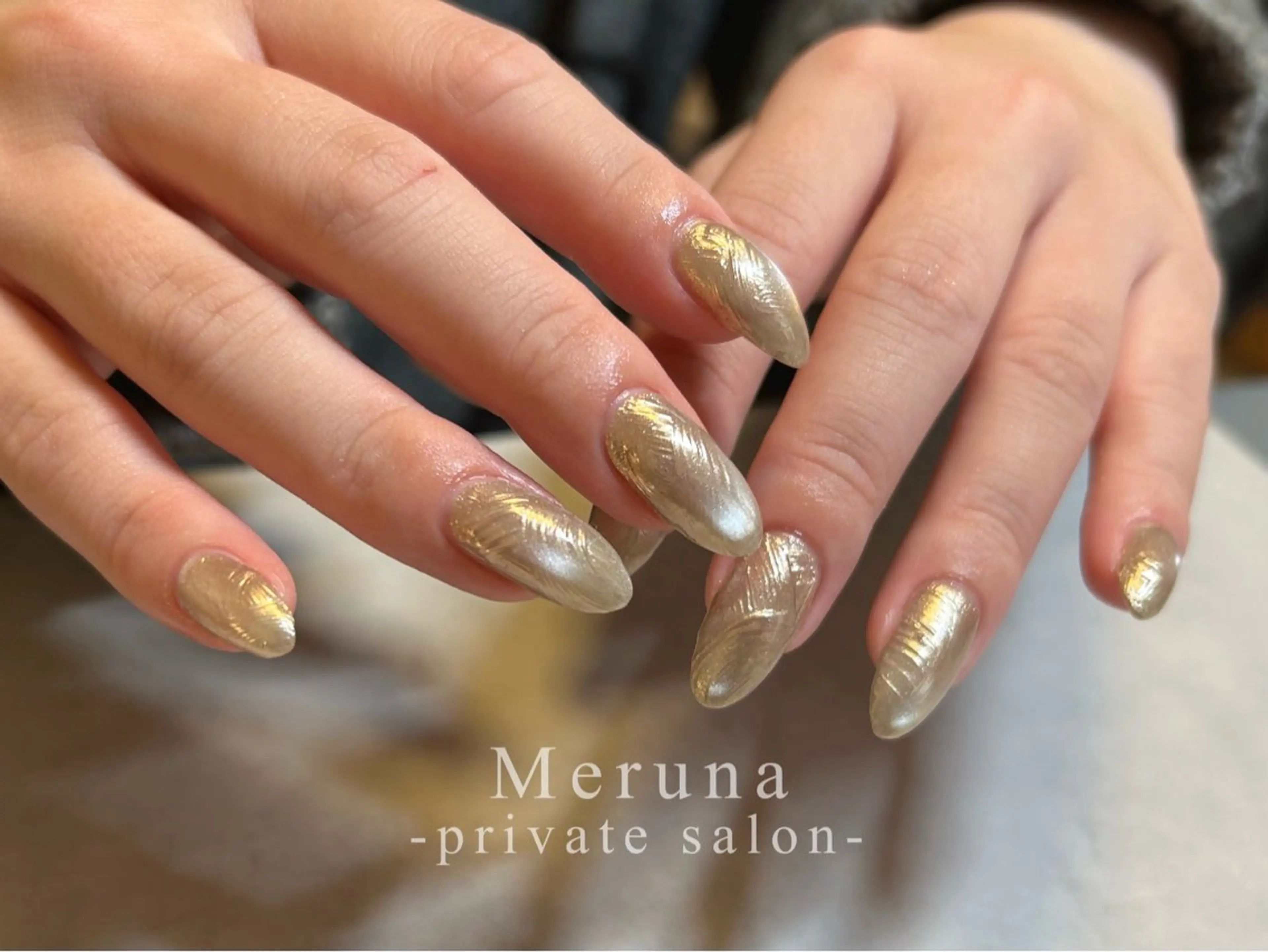 ネイル ハンドネイル Meruna .ﾒﾙｰﾅ.のネイルデザイン