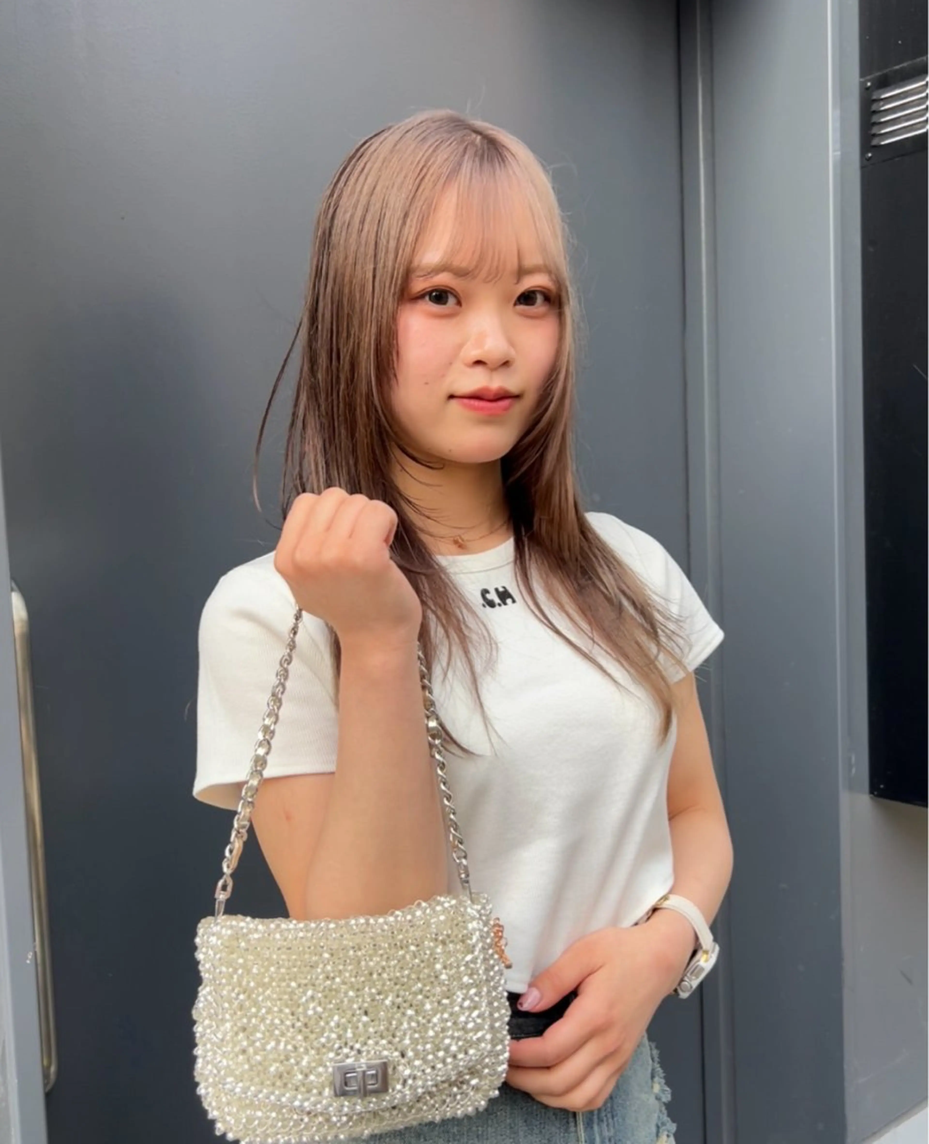 セミロング カラー ブラウンカラー 透明感カラー 韓国風艶カラー 🇰🇷🩶/REIのヘアスタイル