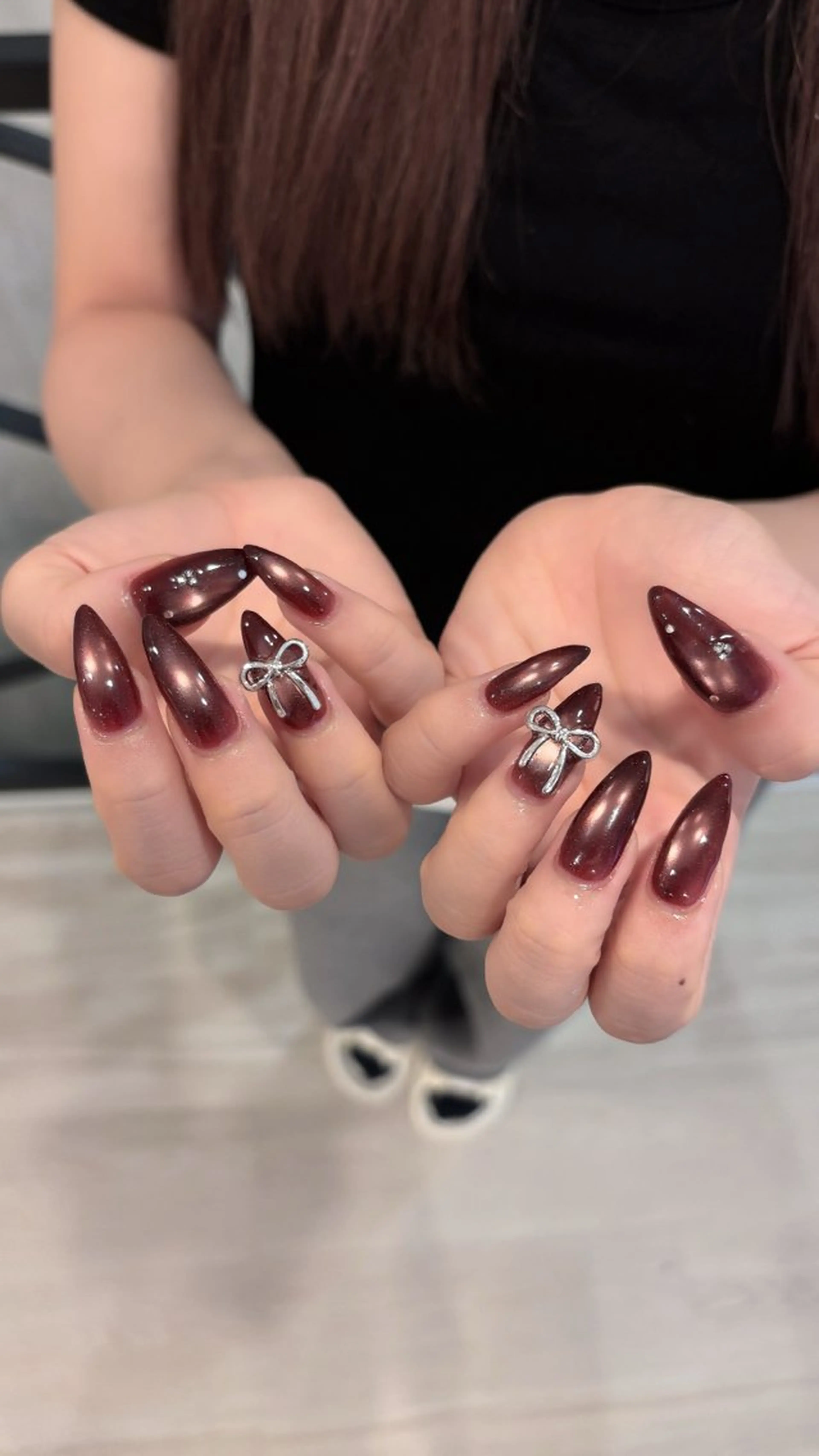 ネイル 名古屋ワンホンネイル 沙理亜のネイルデザイン