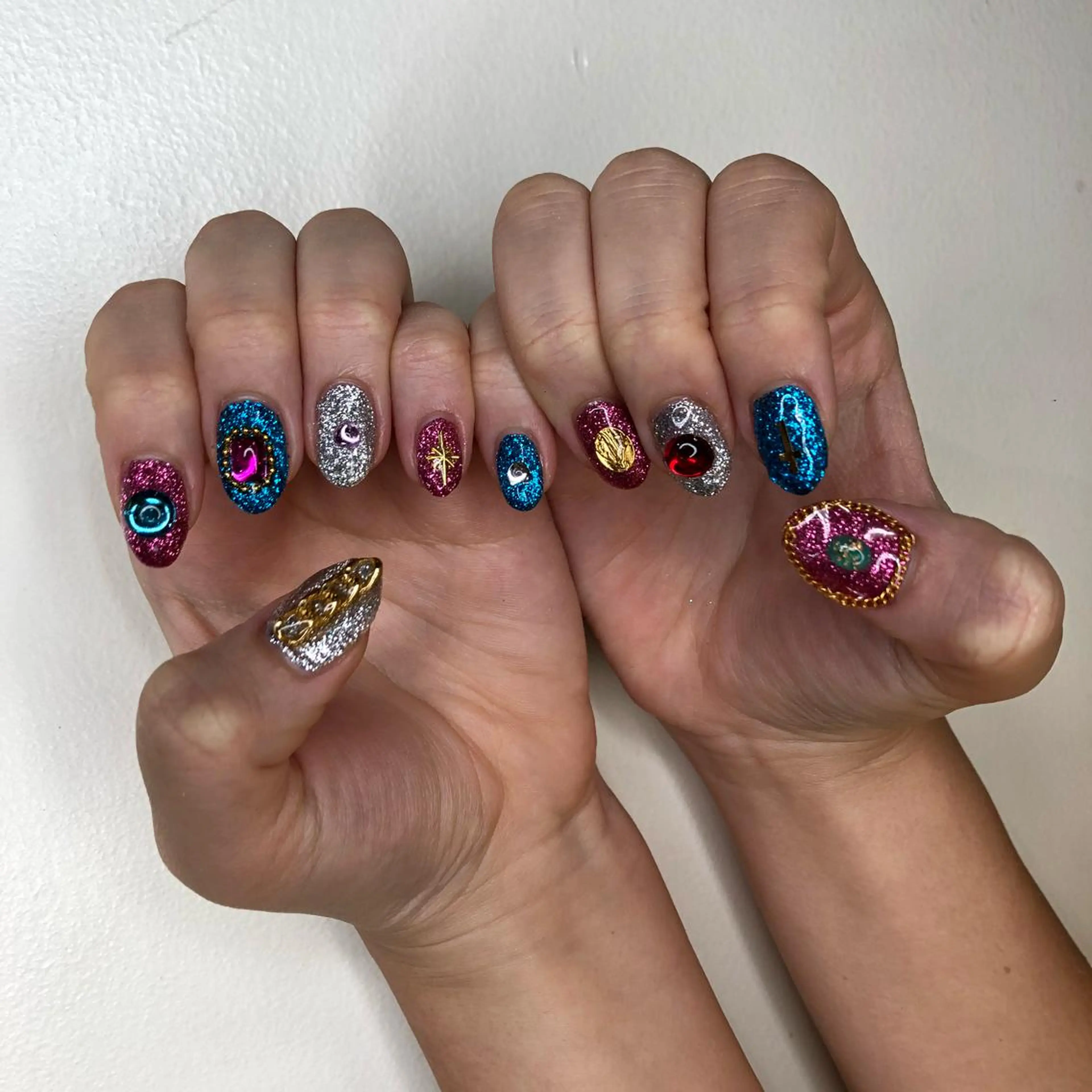 ネイル キラキラネイル Kimura Miyukiのマツエク・マツパデザイン