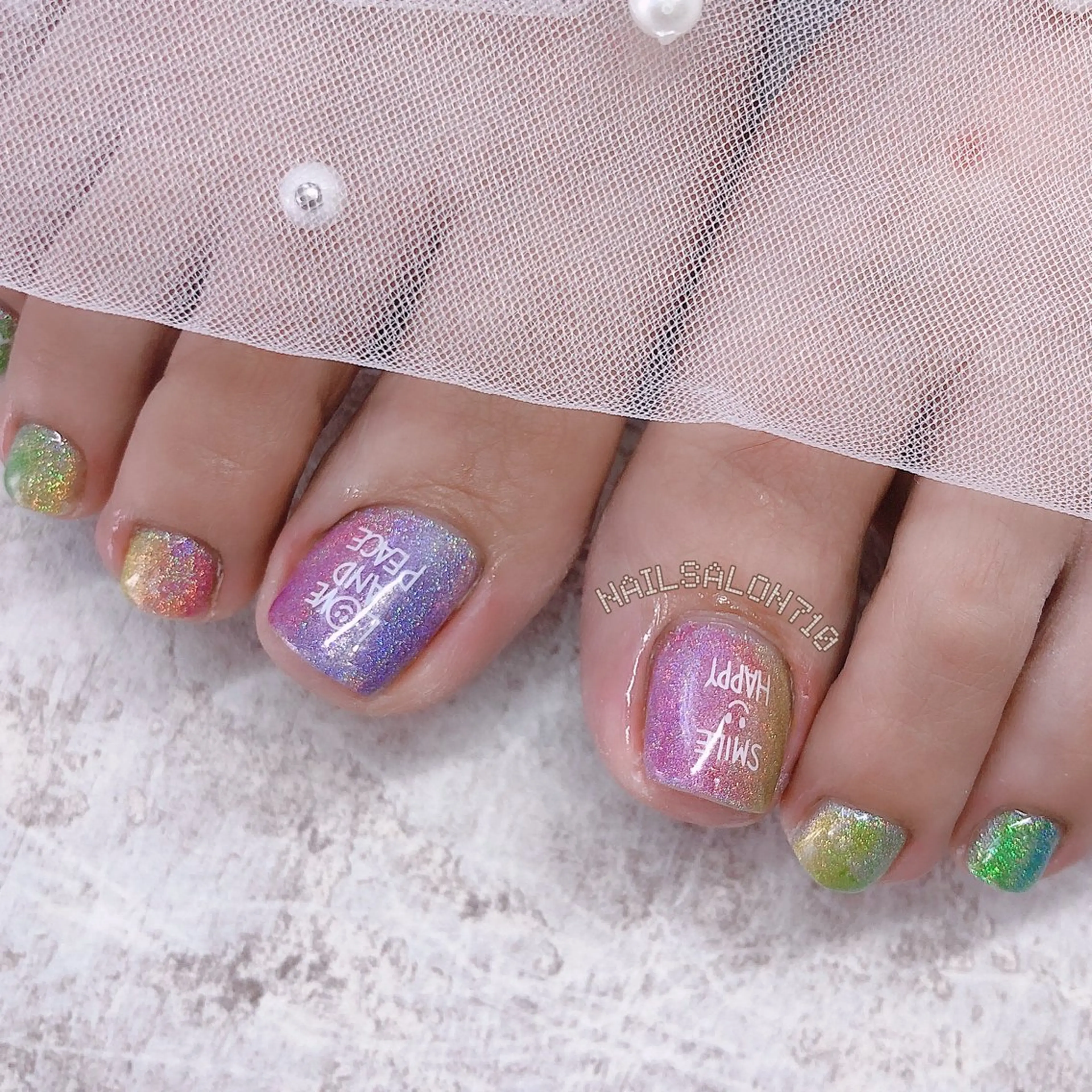 ネイル ハンドネイル フットネイル ナナイチゼロ I.Naoのネイルデザイン