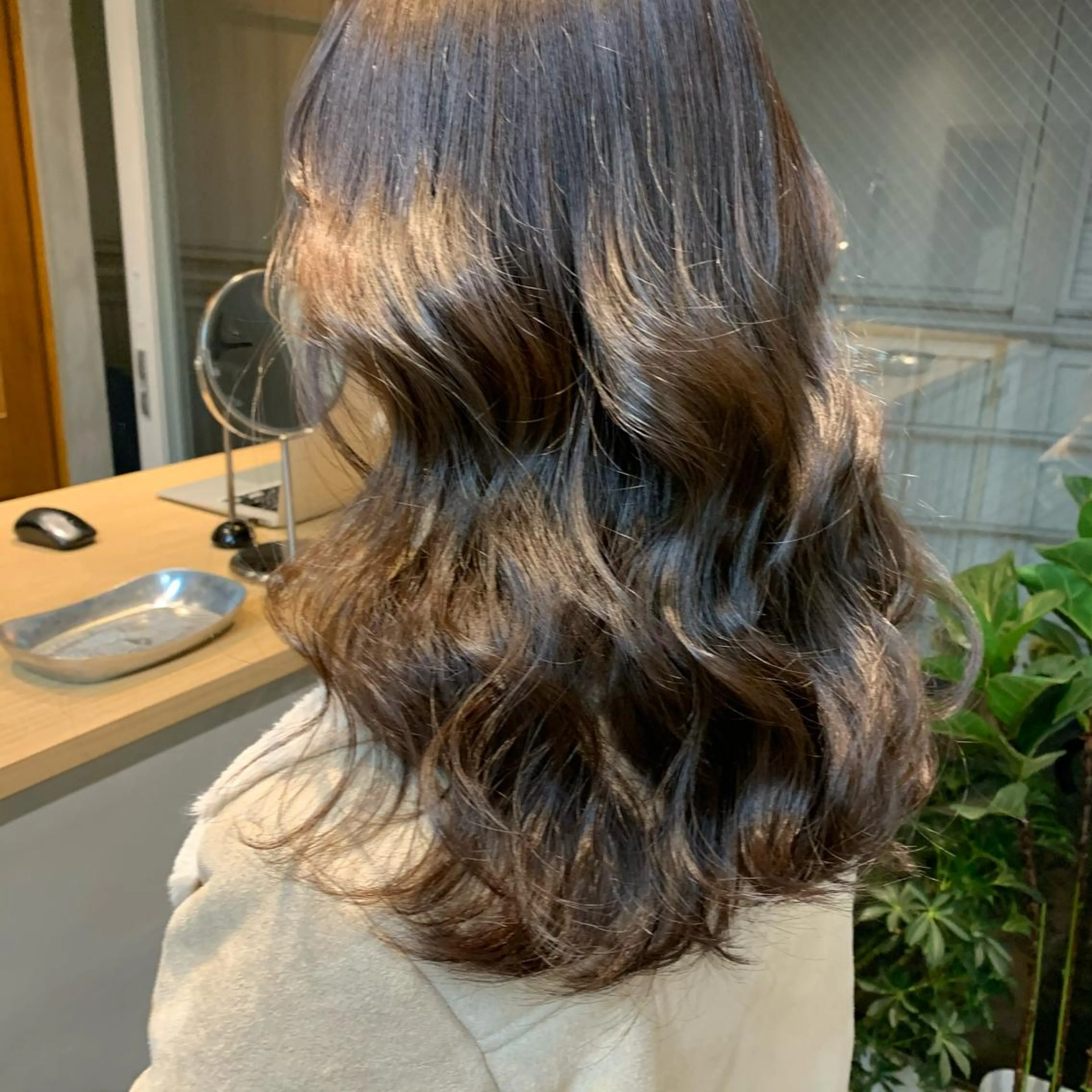 ロング マホ/日吉/髪質改善 /レイヤー/ガーリーのヘアスタイル