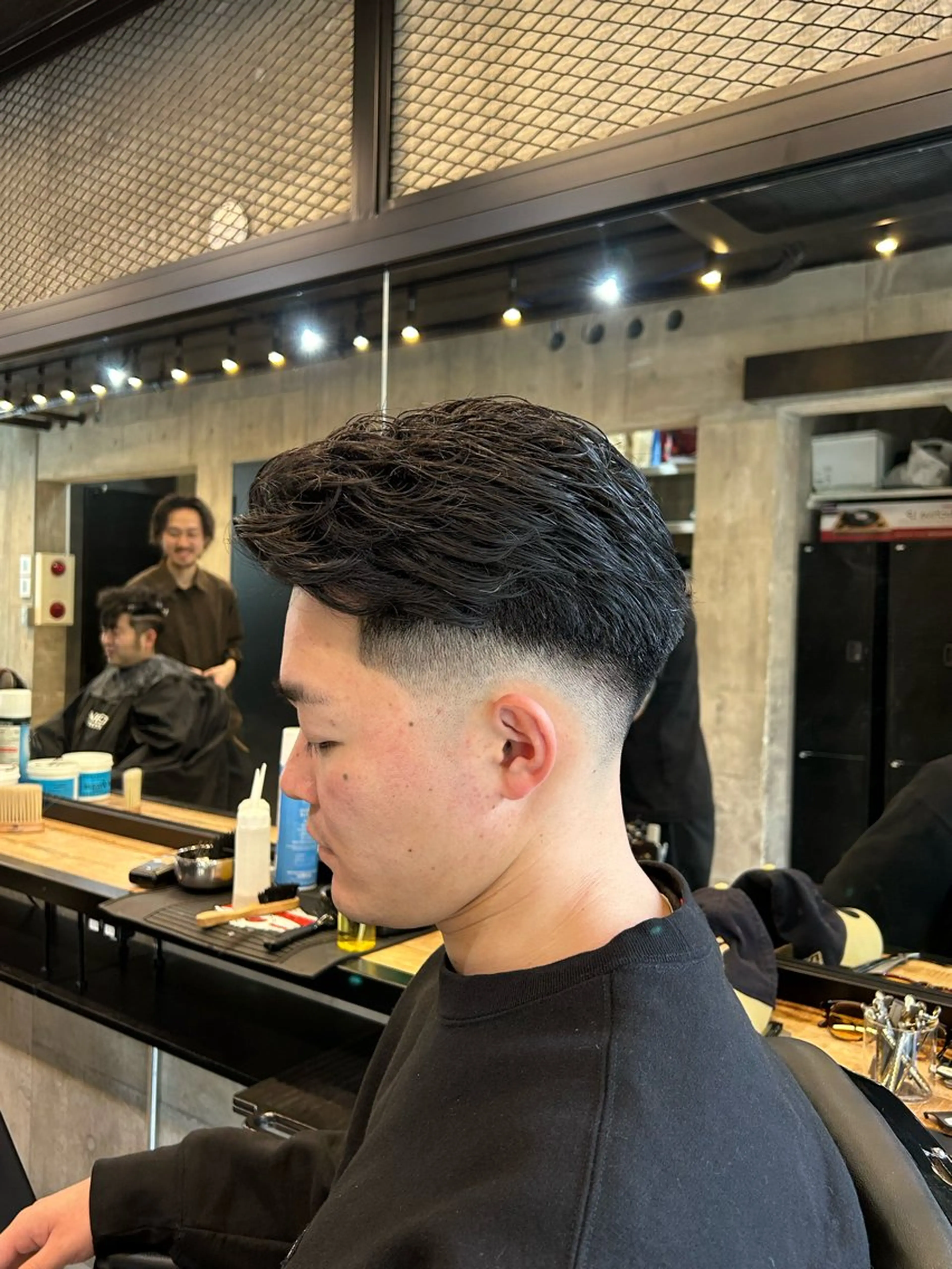 カット+ワンカールパーマ+トリートメントの写真