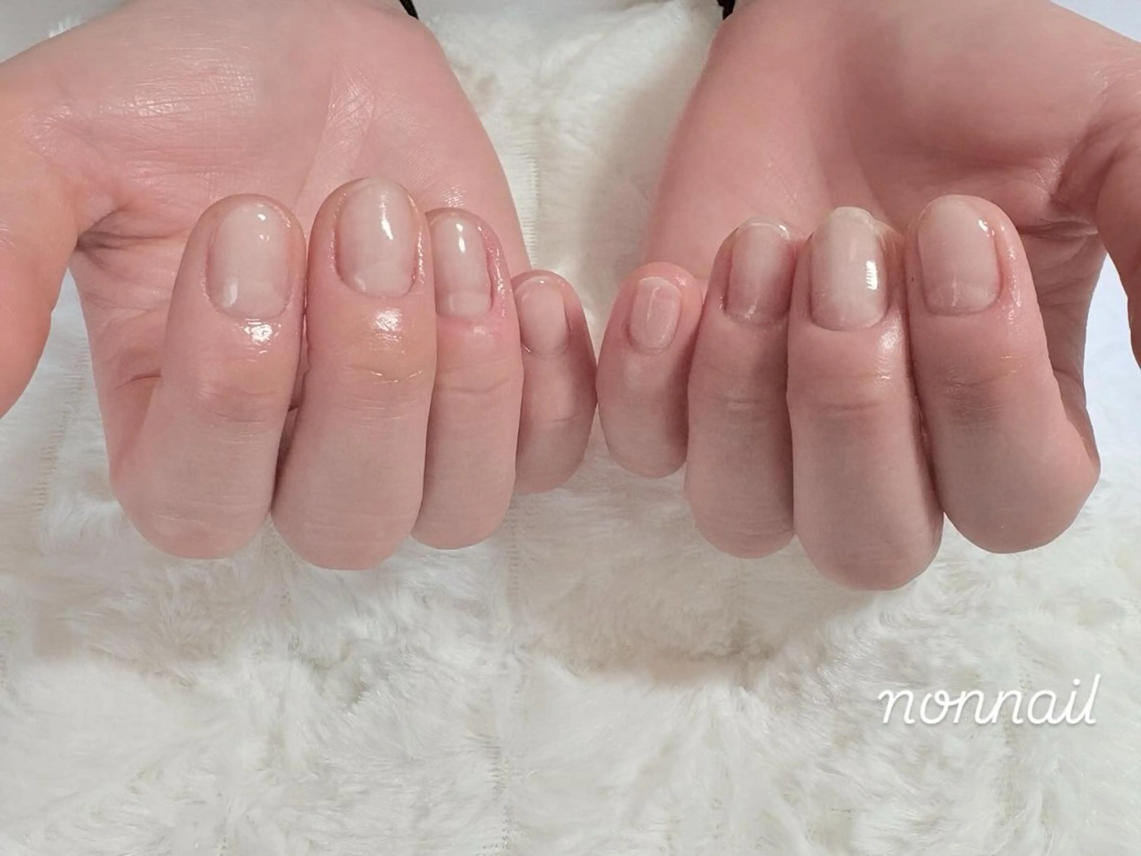 ネイル クリアネイル ジェルネイル ハンドネイル non nail ⭐︎のネイルデザイン
