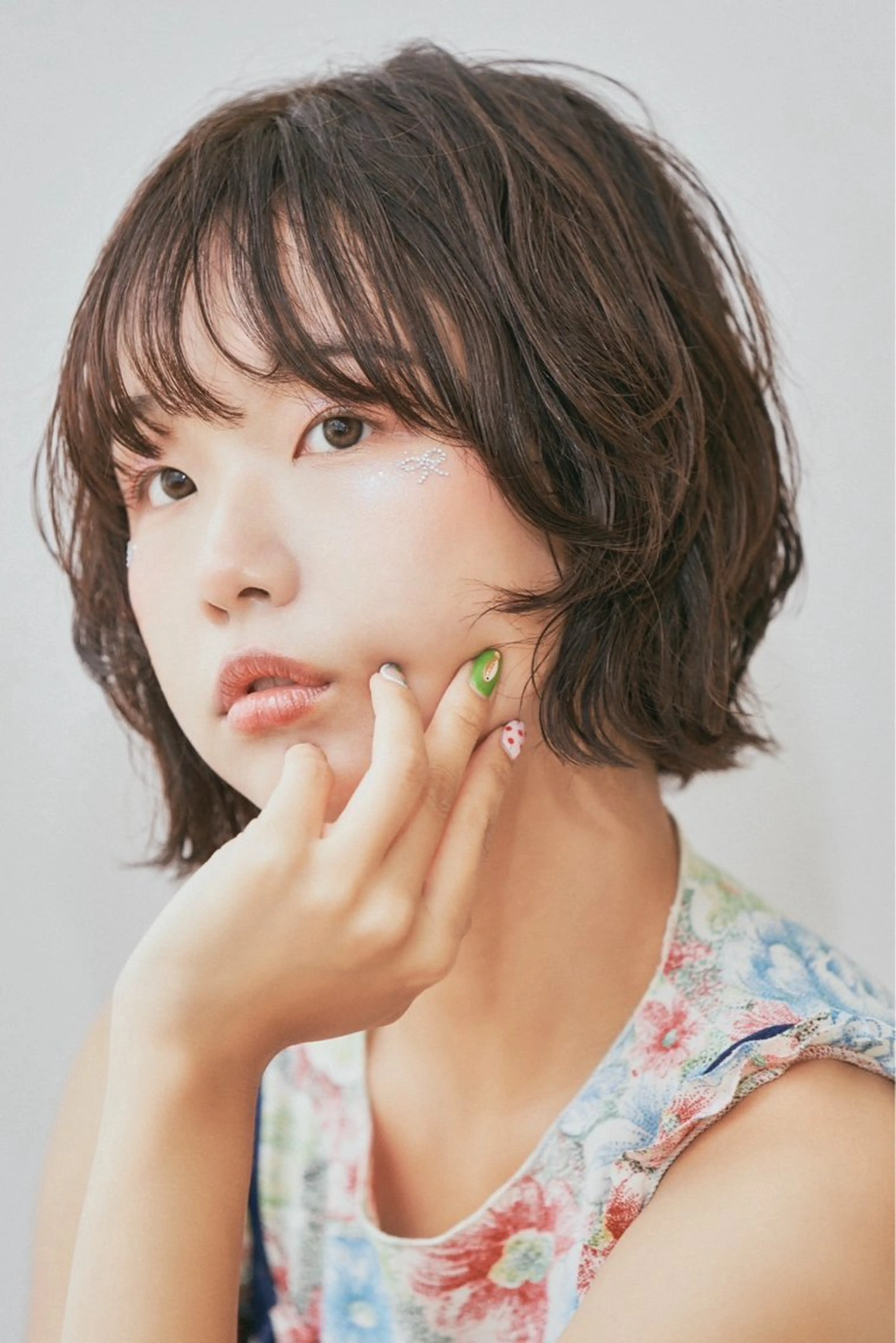 カラー 西川 朋恵のヘアスタイル