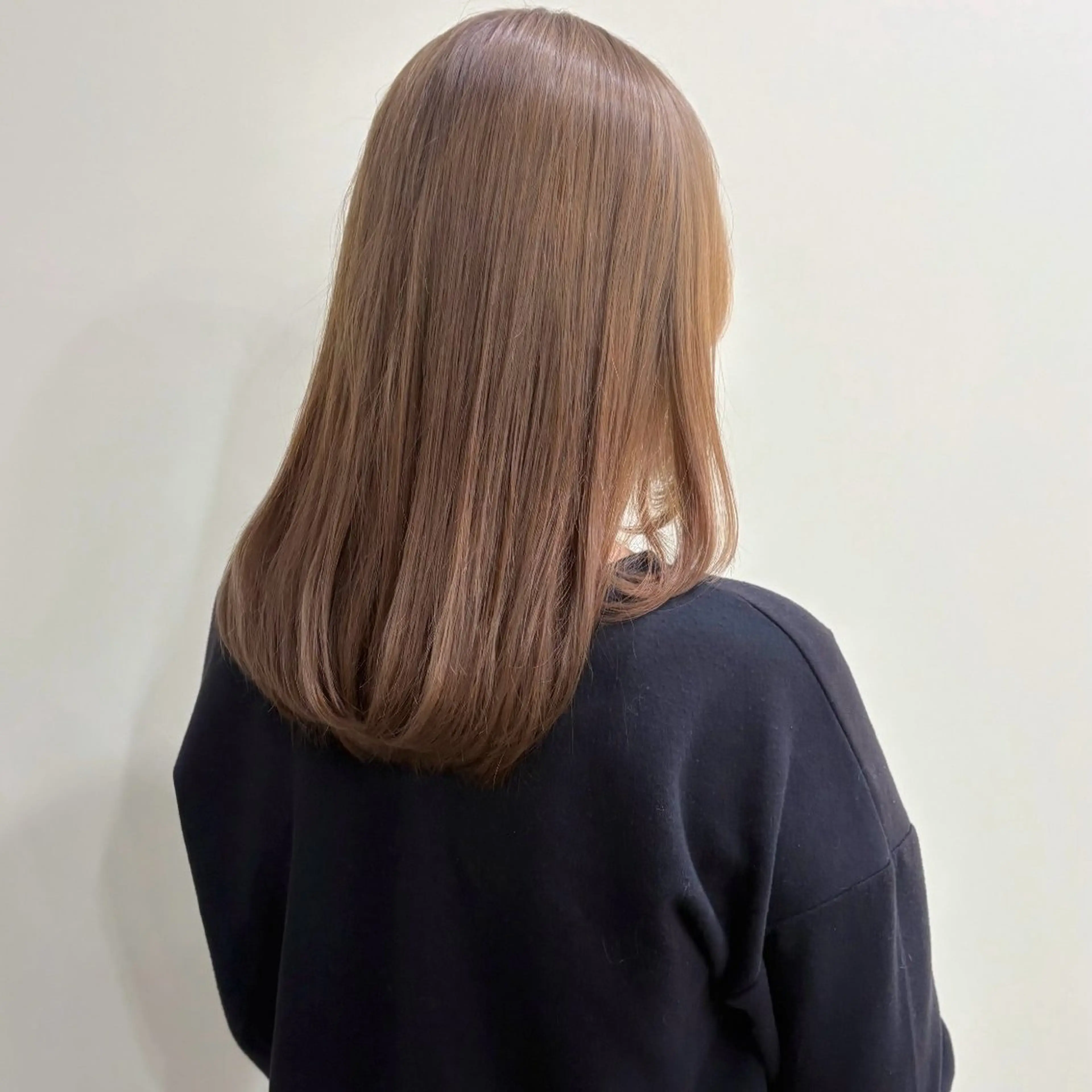 ミディアム カラー ヘアカラー トリートメント hana/艶髪 /透明感カラー🪞のヘアスタイル