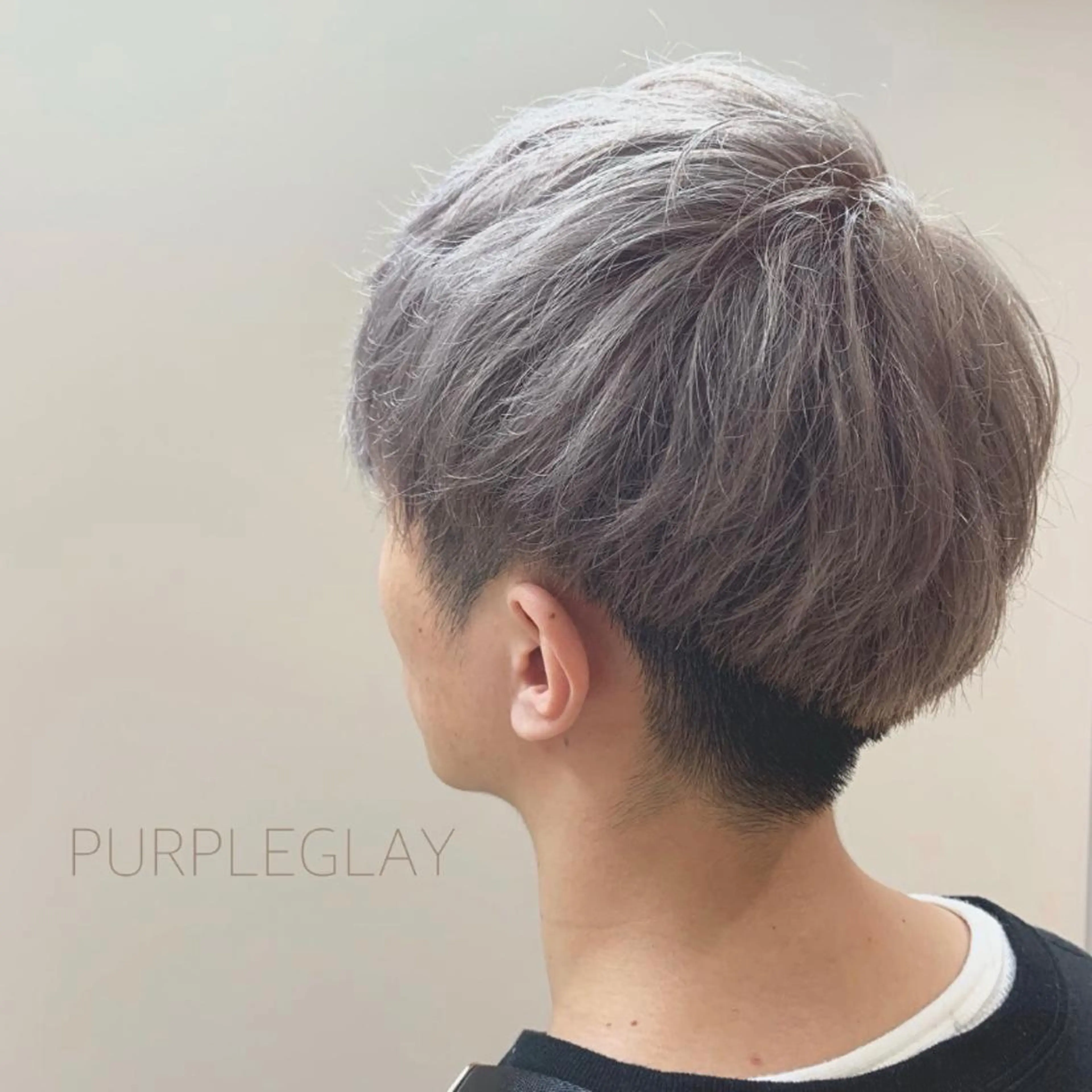 カラー メンズ メンズブリーチ ブリーチ シルバー ECLART milia【髪質改善 個室サロン】所属・MIHO /のヘアスタイル