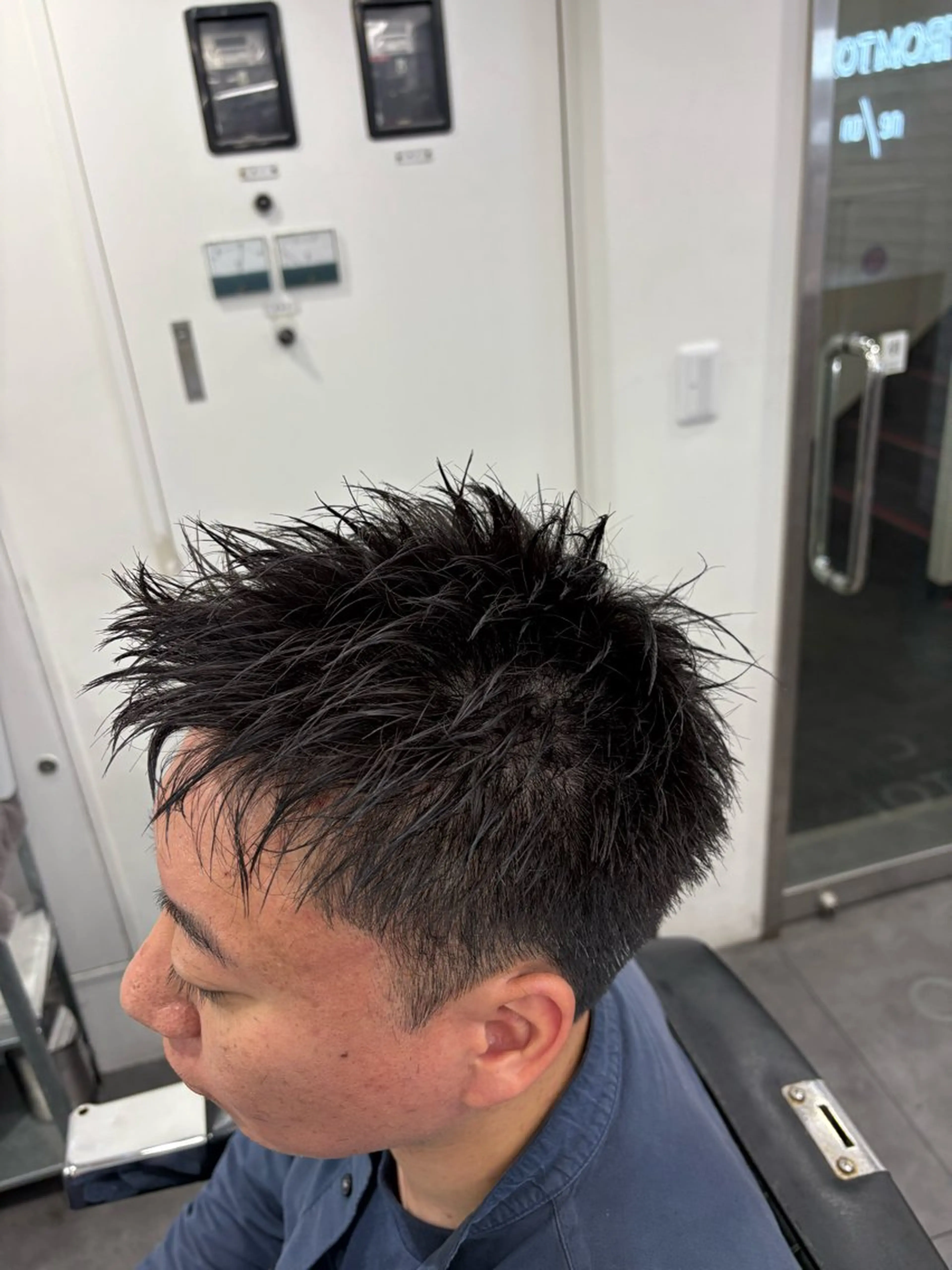 ショート メンズ カット CUCUMBER所属・本間 颯太のヘアスタイル