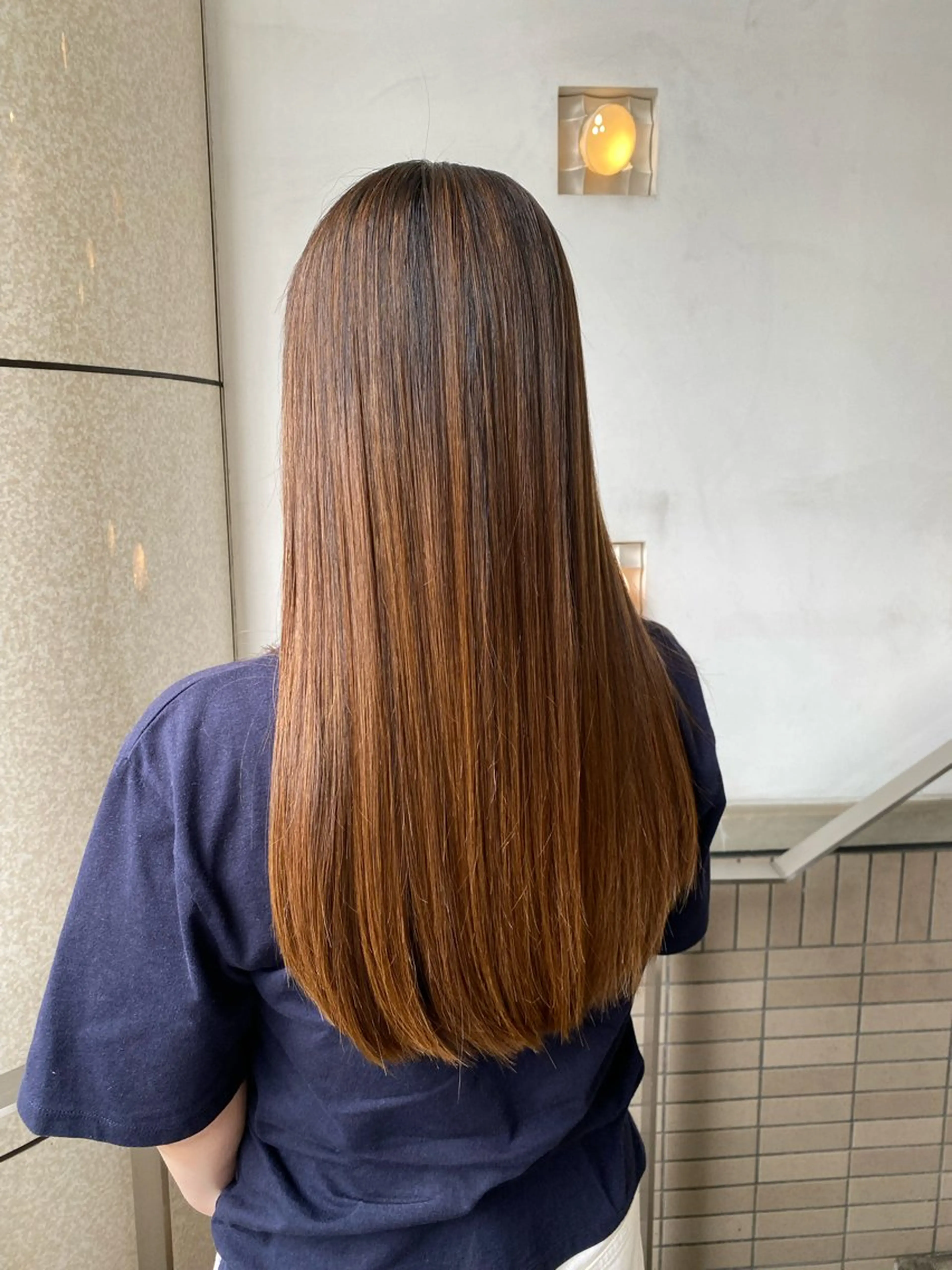 ロング パーマ 髪質改善 トリートメント 酸性ストレート ストレートパーマ 縮毛矯正 トリートメント 統括マネージャー/ 髪のドクター/前原悟のヘアスタイル